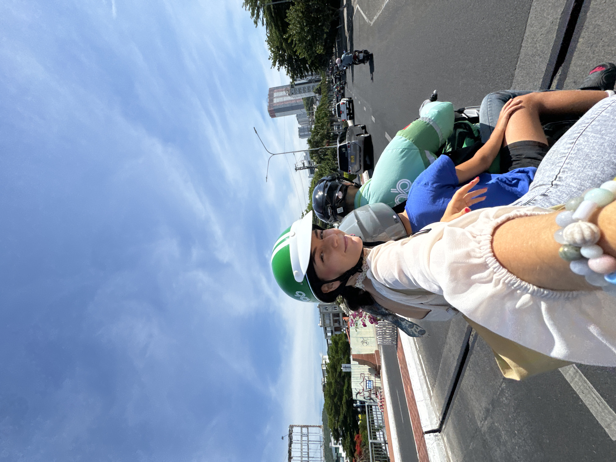 Morning scenes along Nha Trang's coastal bridge and waterfront