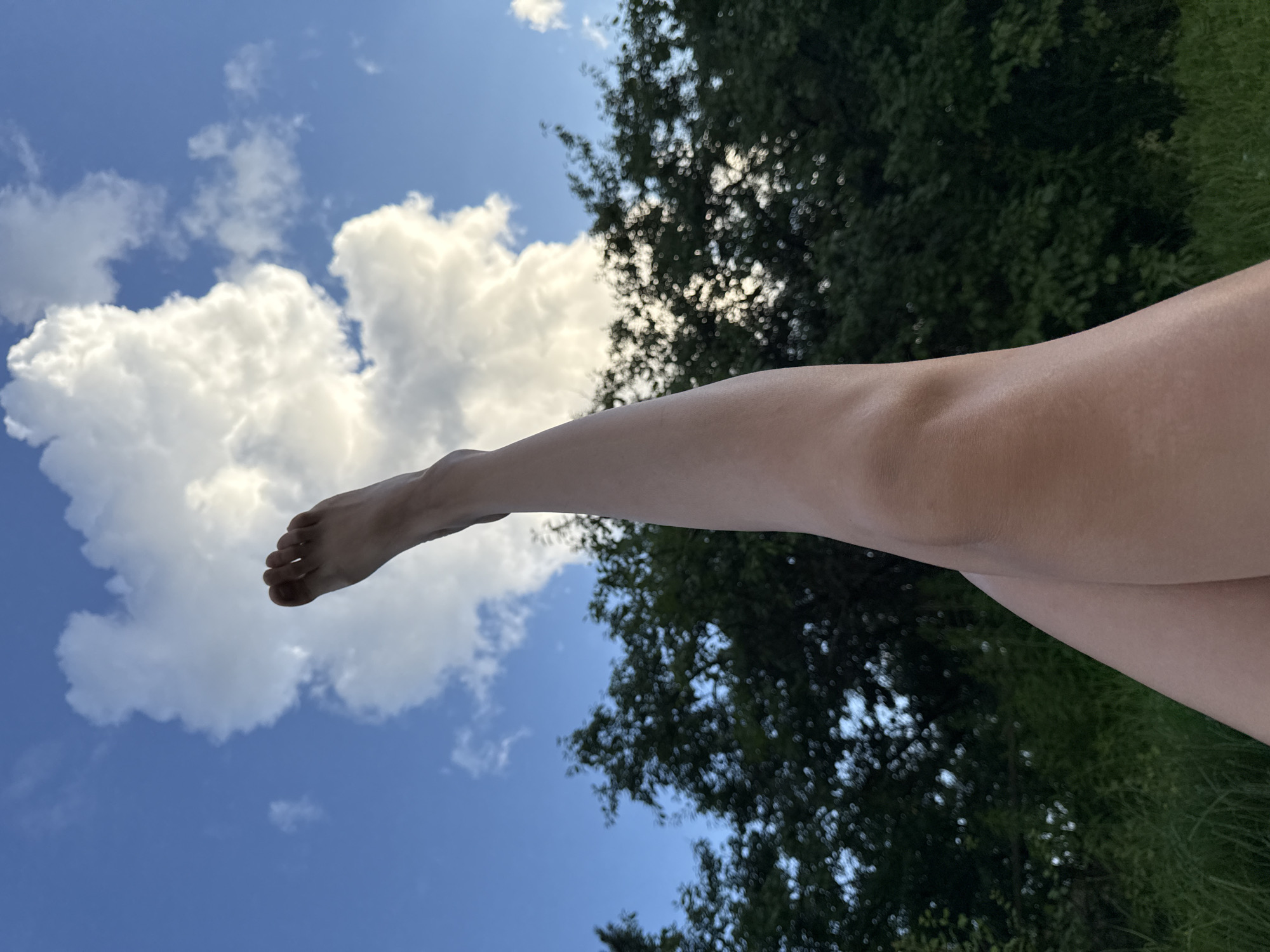 Trampoline hangs, backyard grilling, and stormy skies in rural Russia
