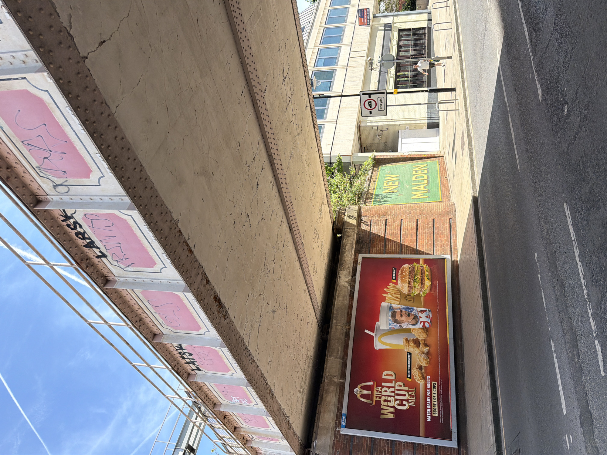 Everyday street scenes from New Malden on a sunny afternoon