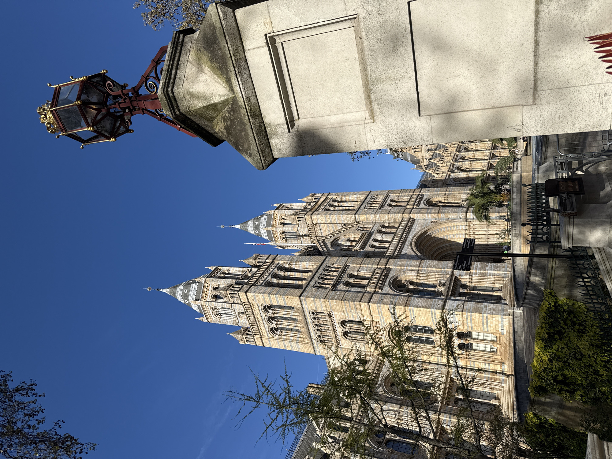 Tourist captures London landmarks during afternoon walking tour