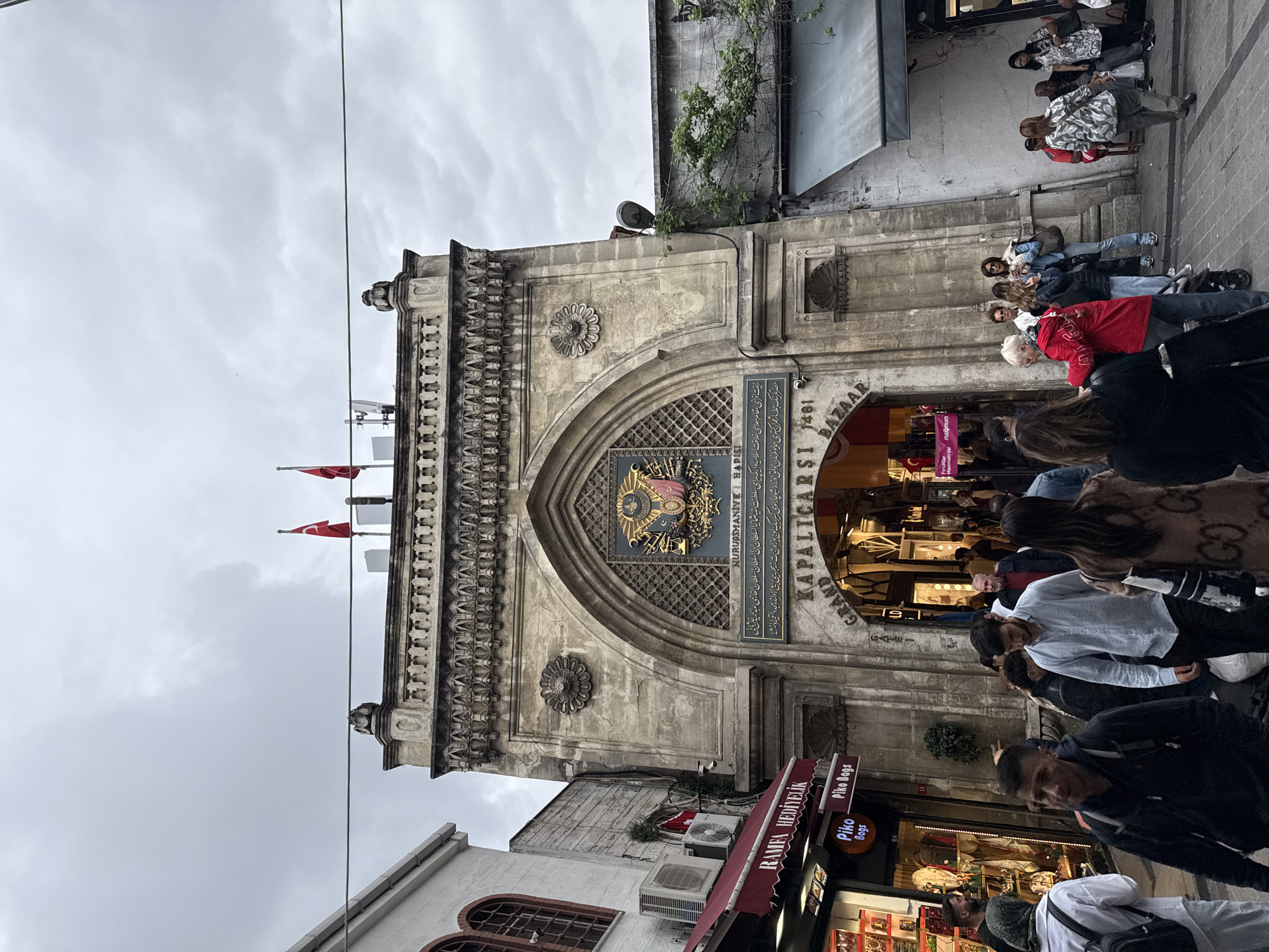 Morning scenes documented at Istanbul's Grand Bazaar