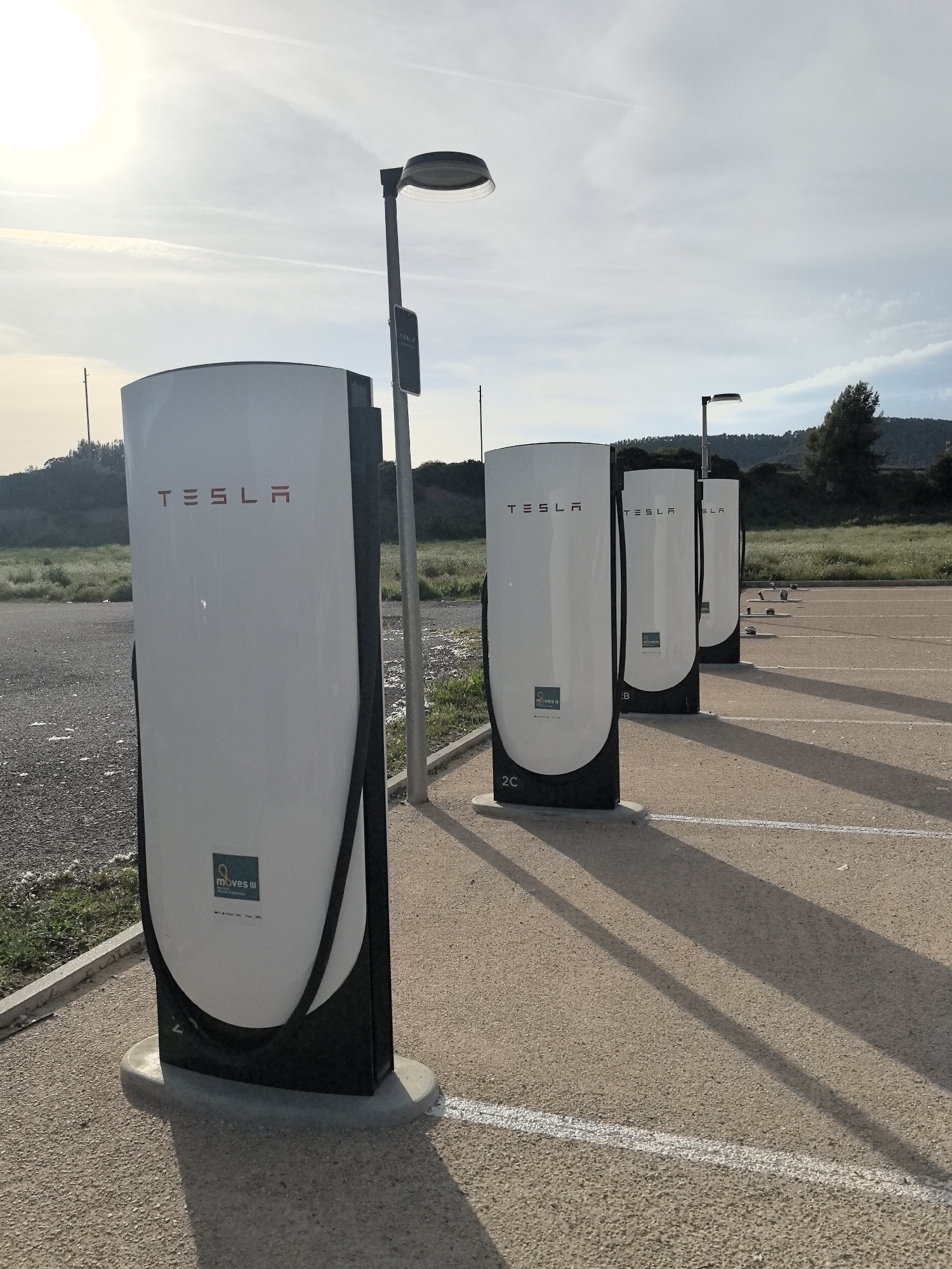 EV charging stations operational in Sallent, Spain