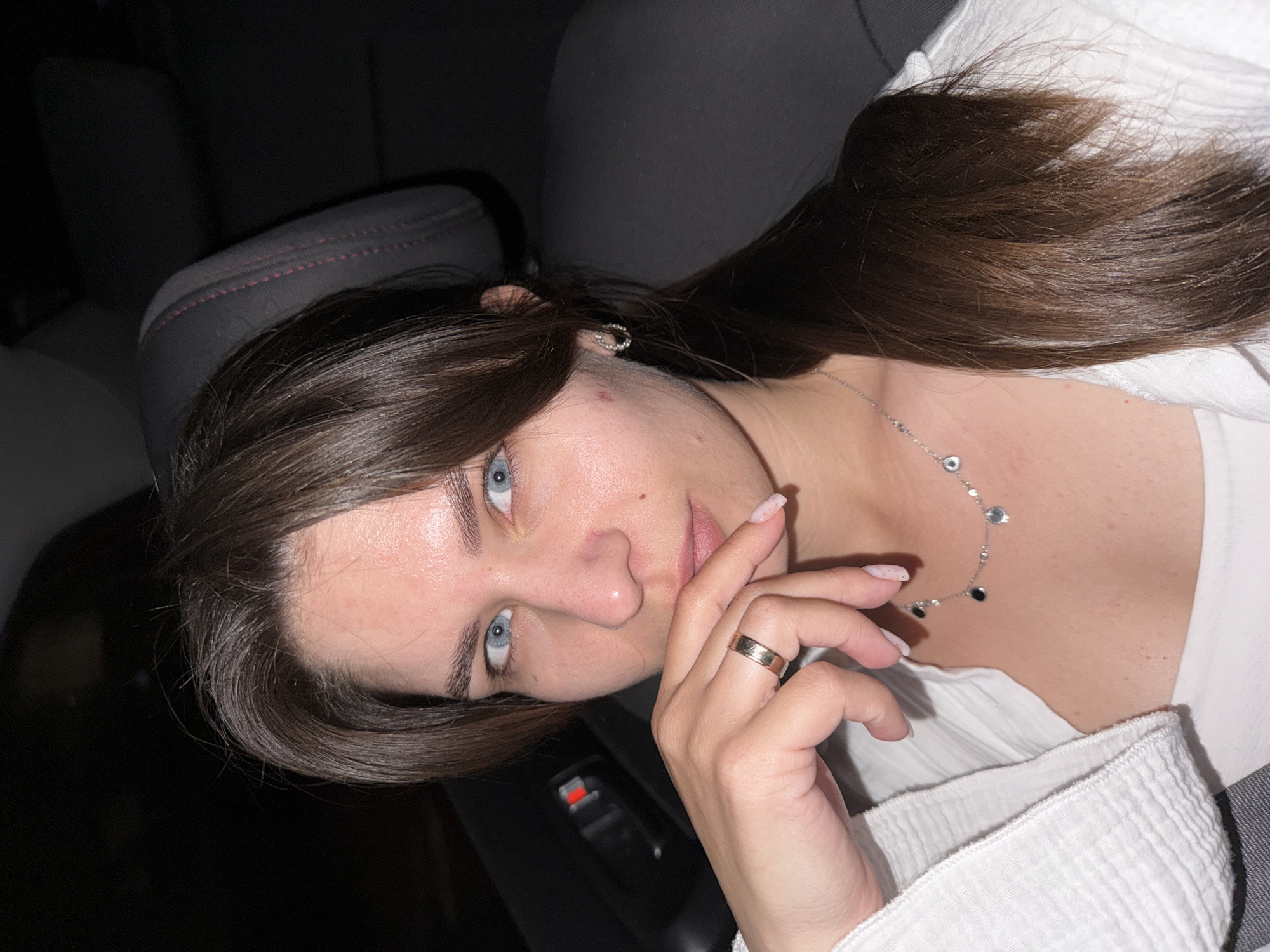 Late-night car ride, selfies and a dark road ahead