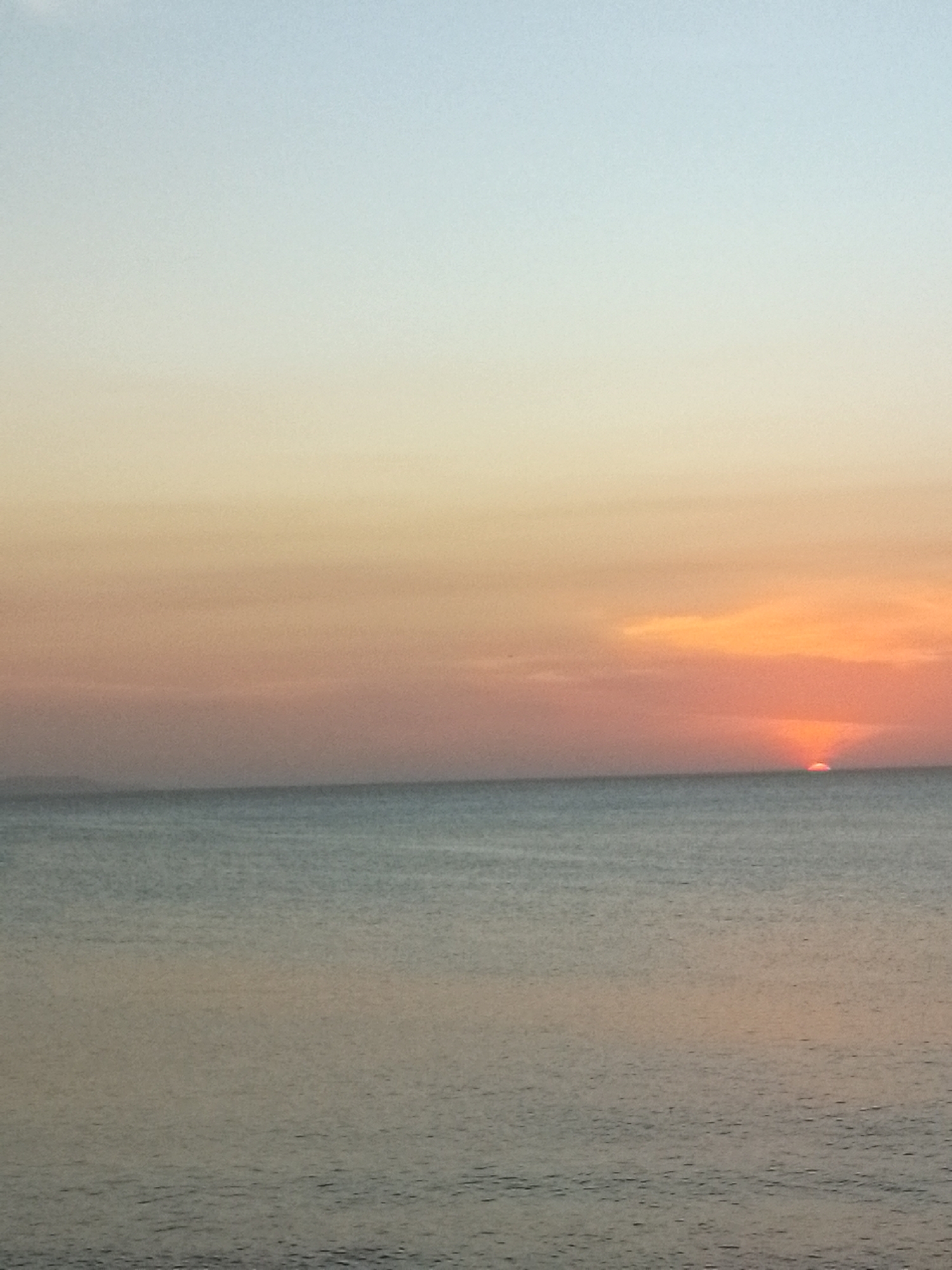 Sunset seascape captured in evening coastal photography session