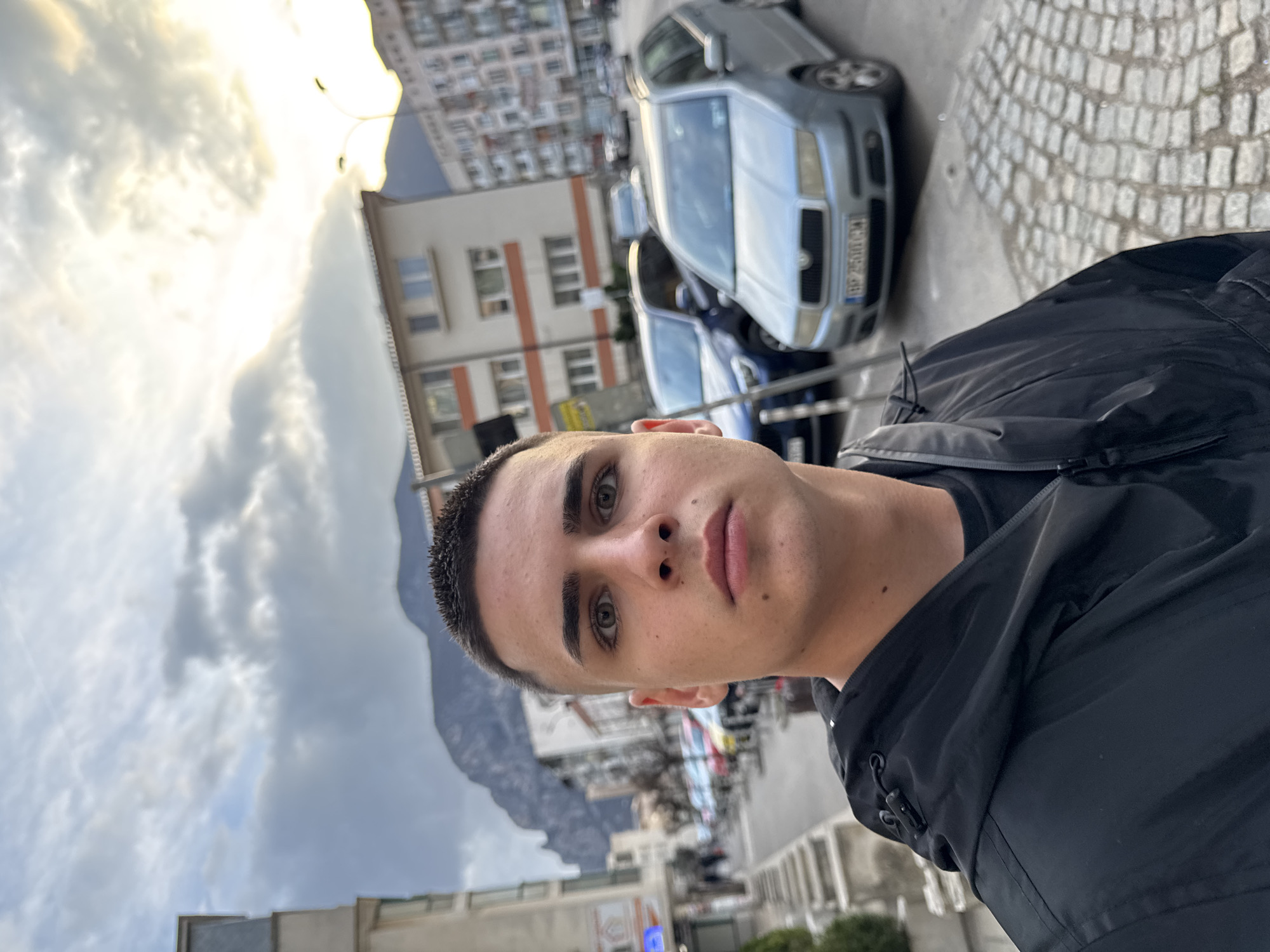 Young man's daily moments captured in Vratsa, Bulgaria