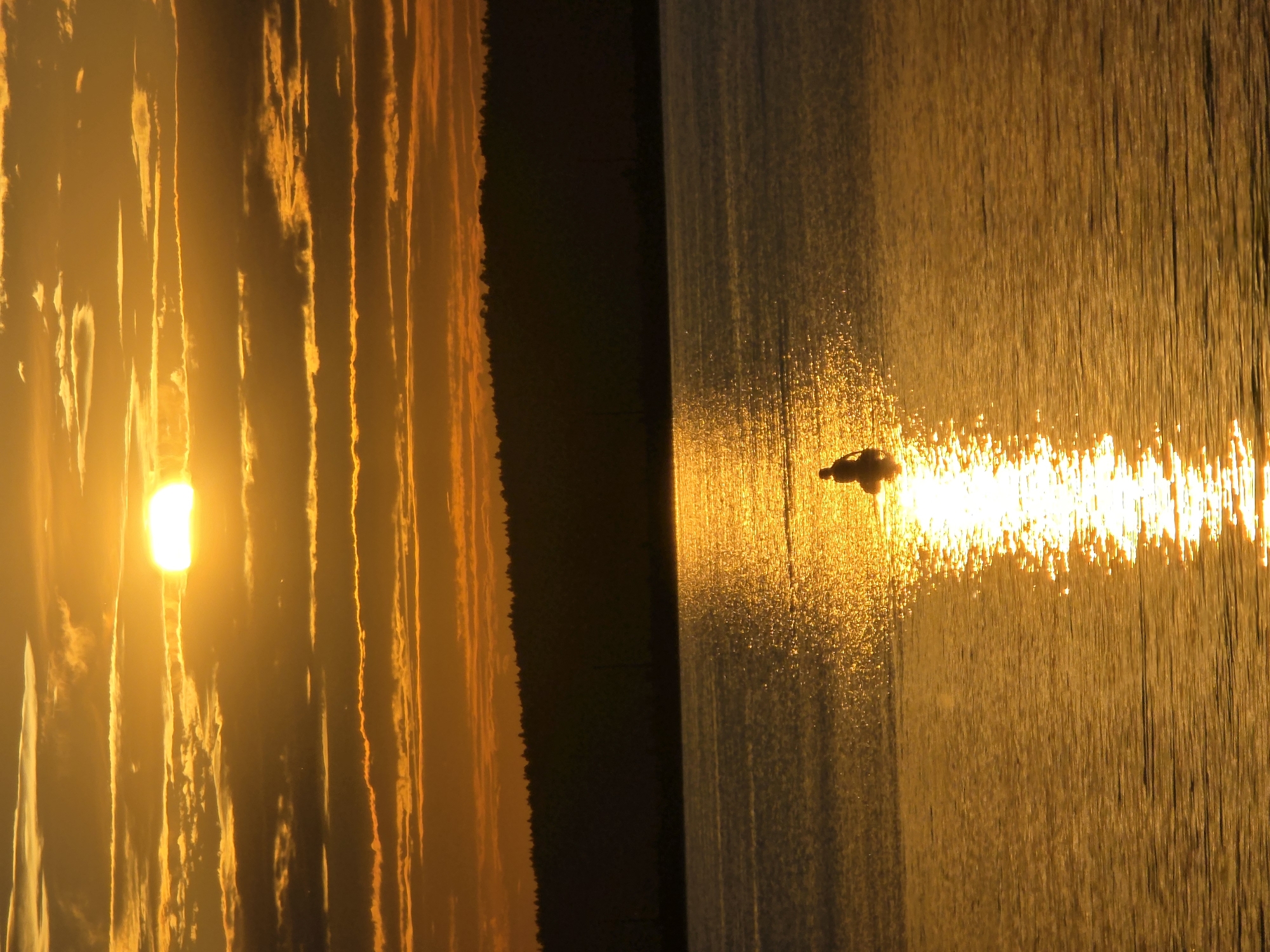 Golden hour on the Kama River draws a crowd