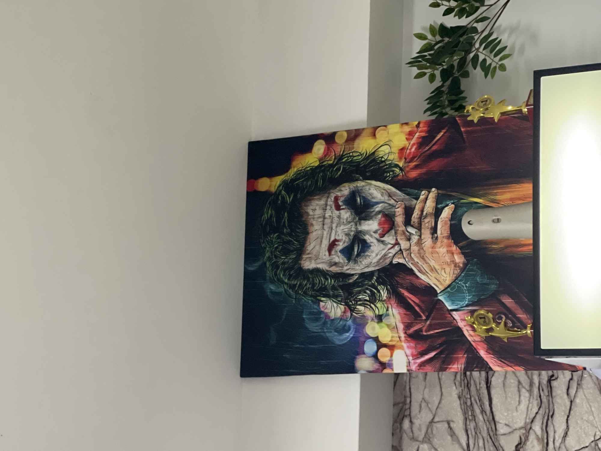 Pool hall with Joker artwork documented in Gotse Delchev
