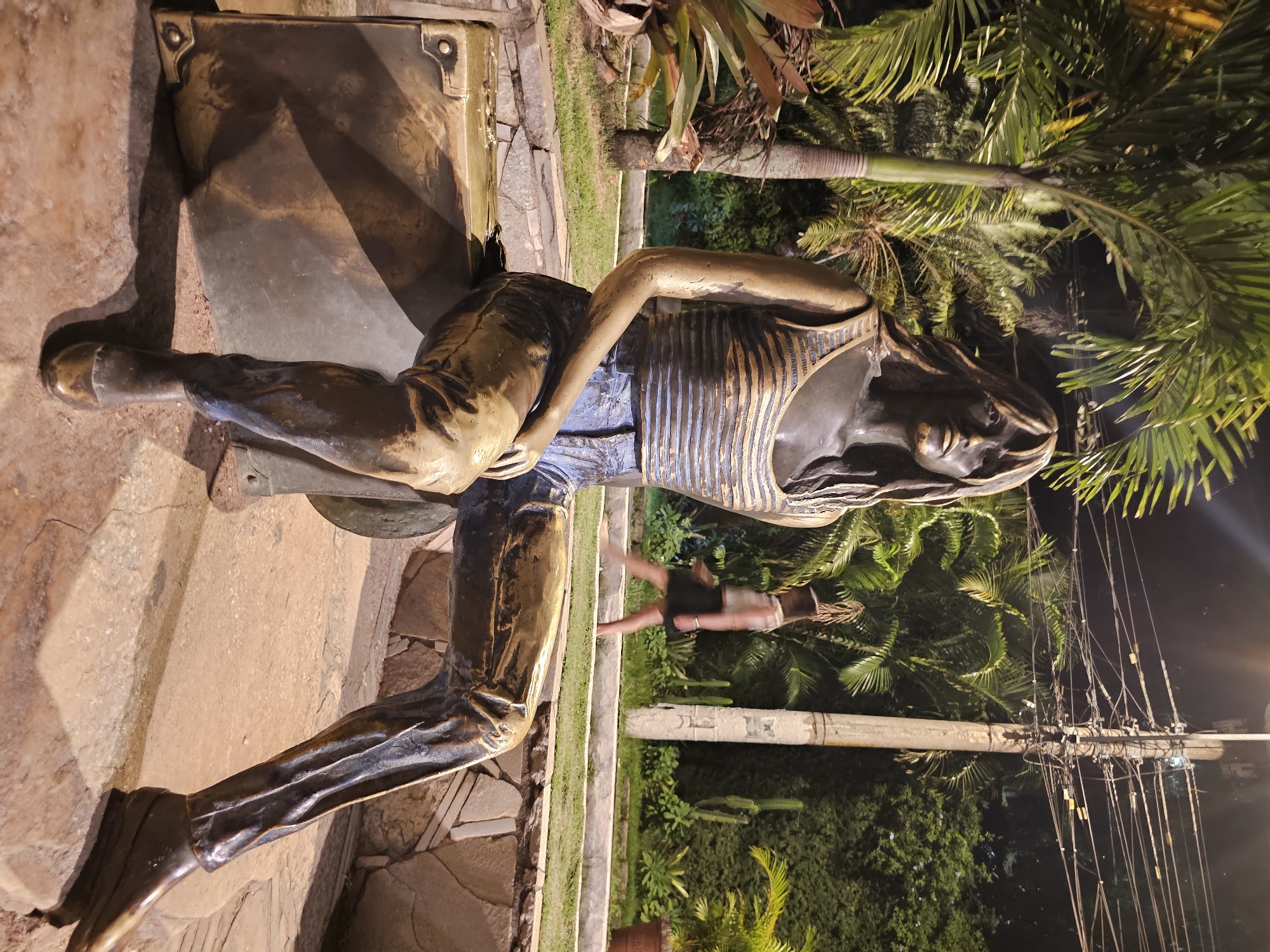 Evening life captured in Brazilian coastal town Búzios