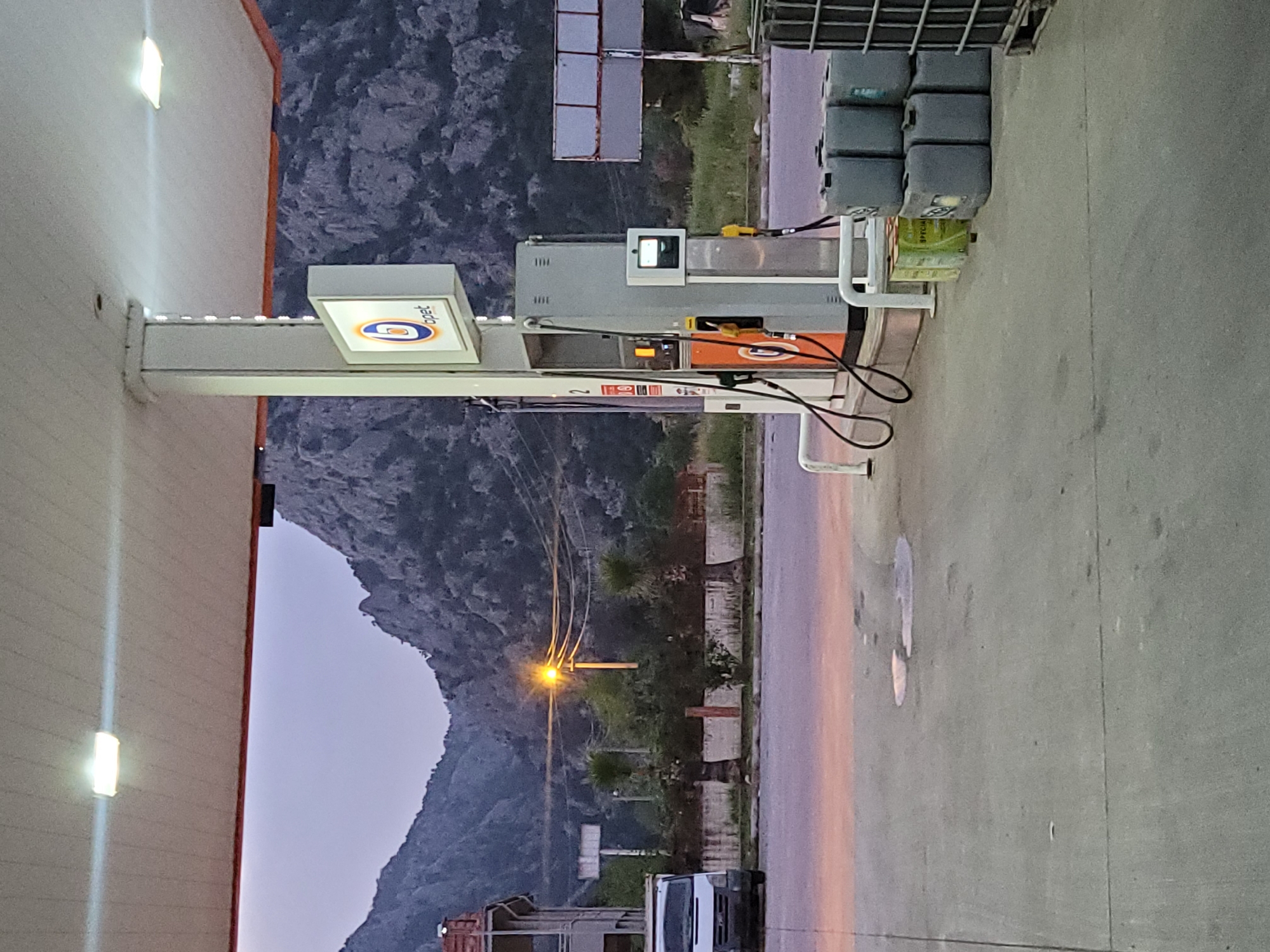 Evening landscape documentation captured in Akseki, Turkey mountains