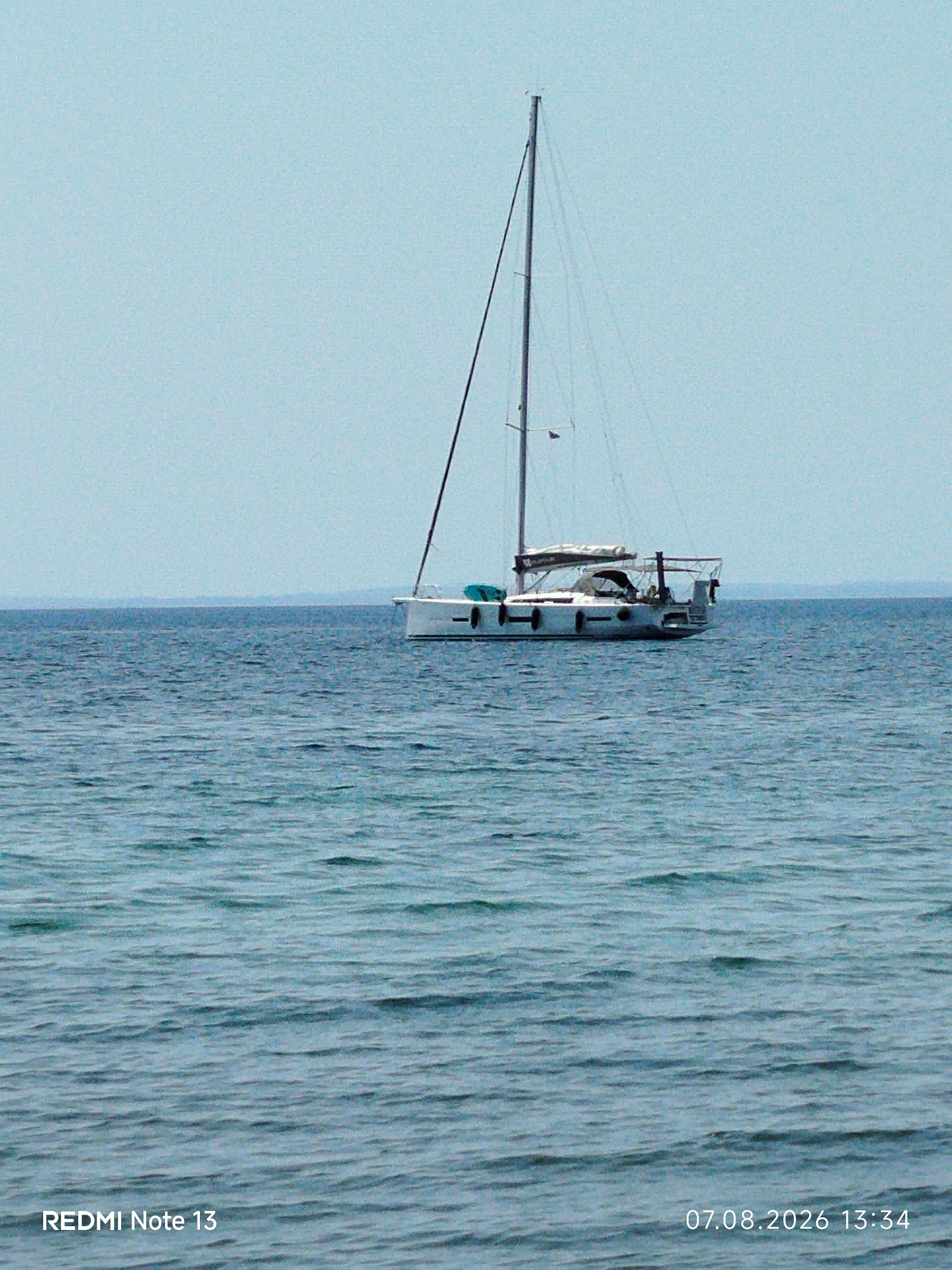 Calm summer morning on the Sithonia coast, Greece