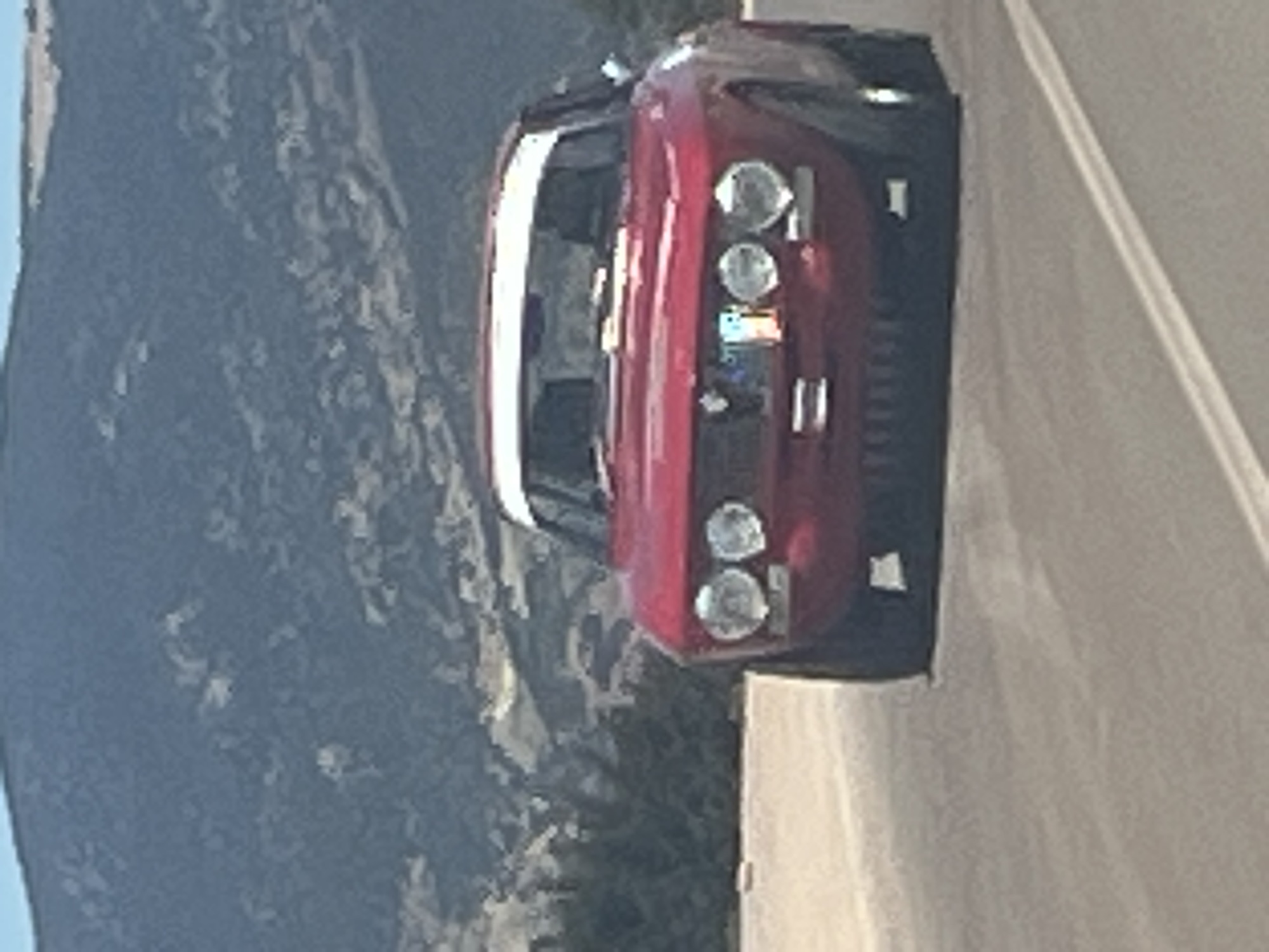 Vintage cars spotted on mountain roads near Bin El Ouidane