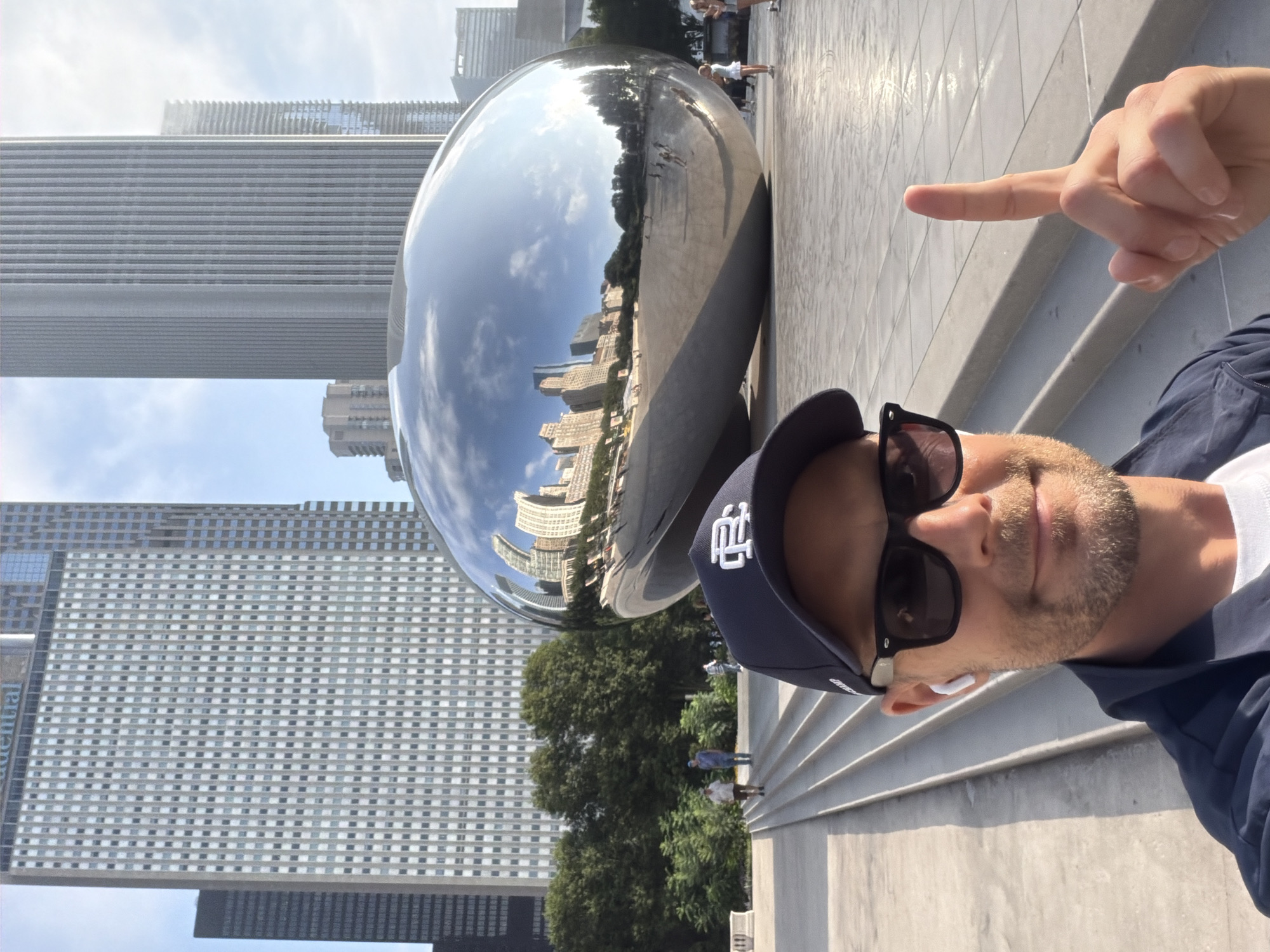 Cloud Gate and Millennium Park from multiple angles