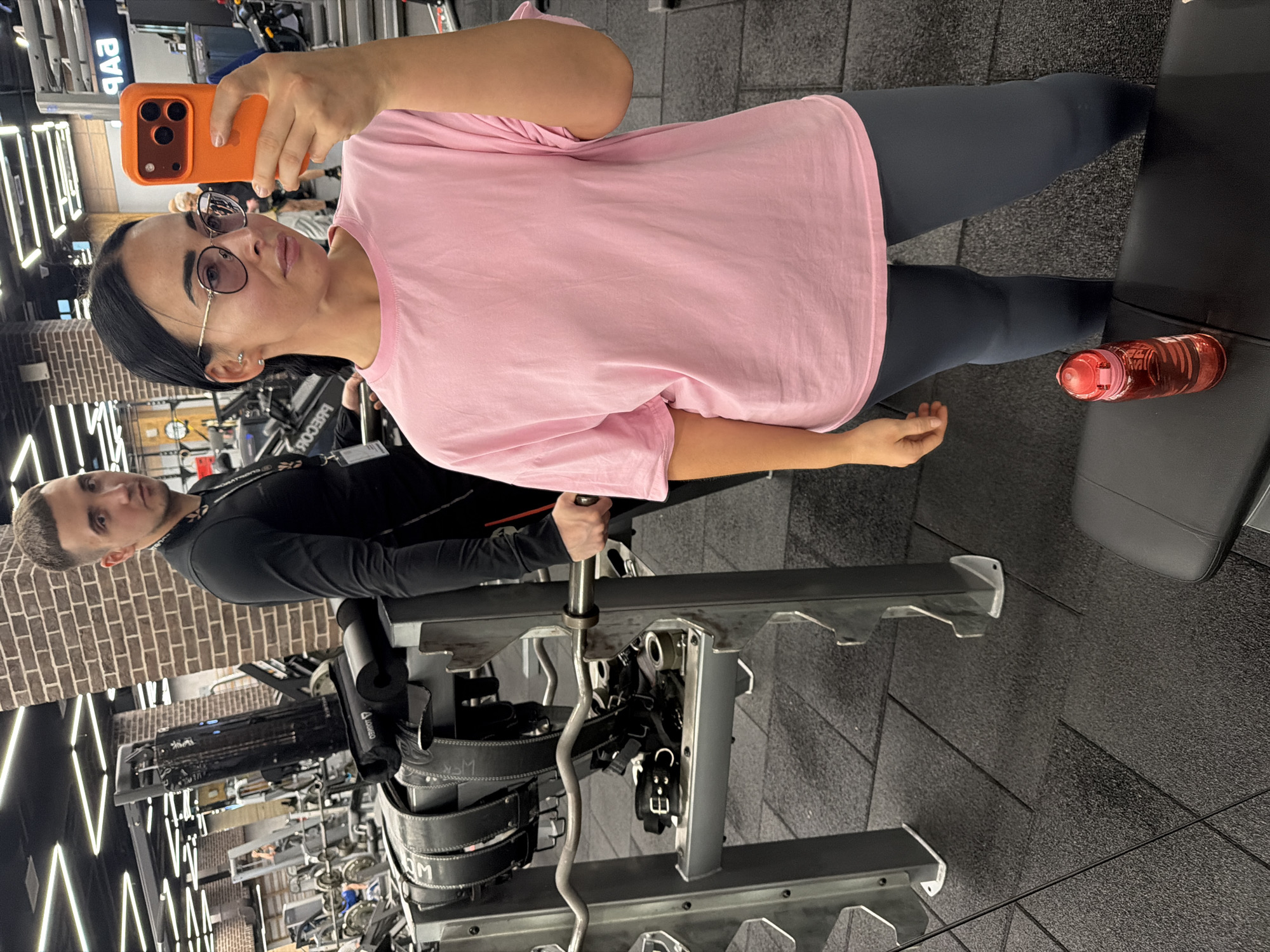 Routine workout session documented at Saint Petersburg gym
