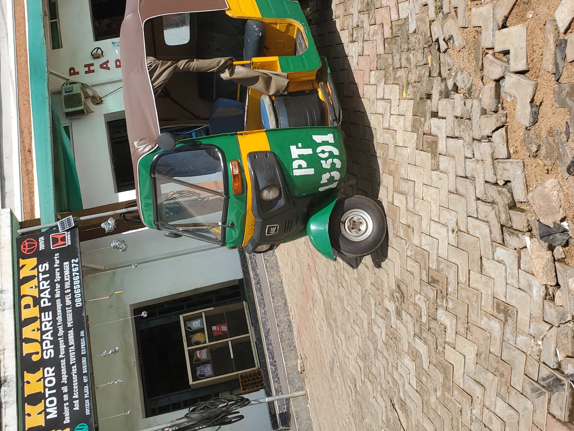 Morning street life documented in Bukuru, Nigeria commercial district