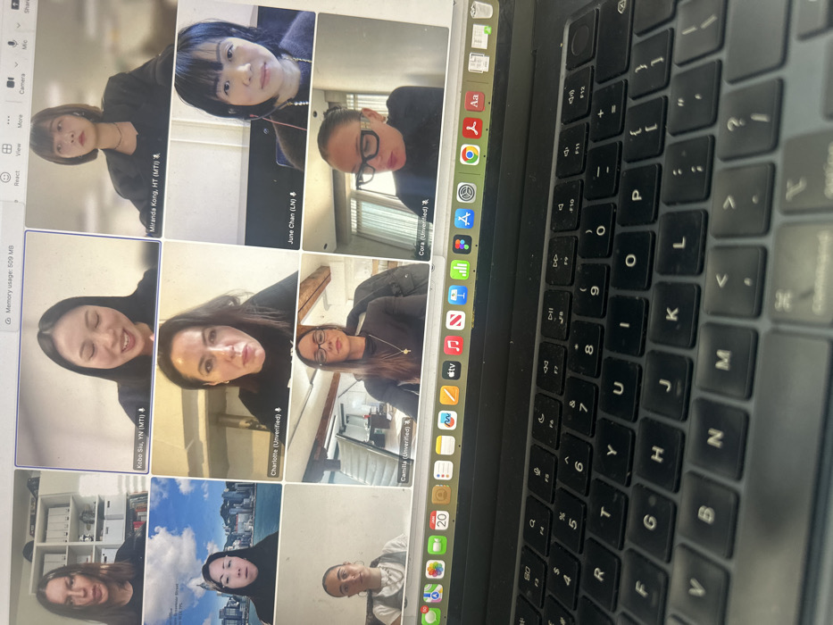 Video conference with nine participants observed in Tunbridge Wells