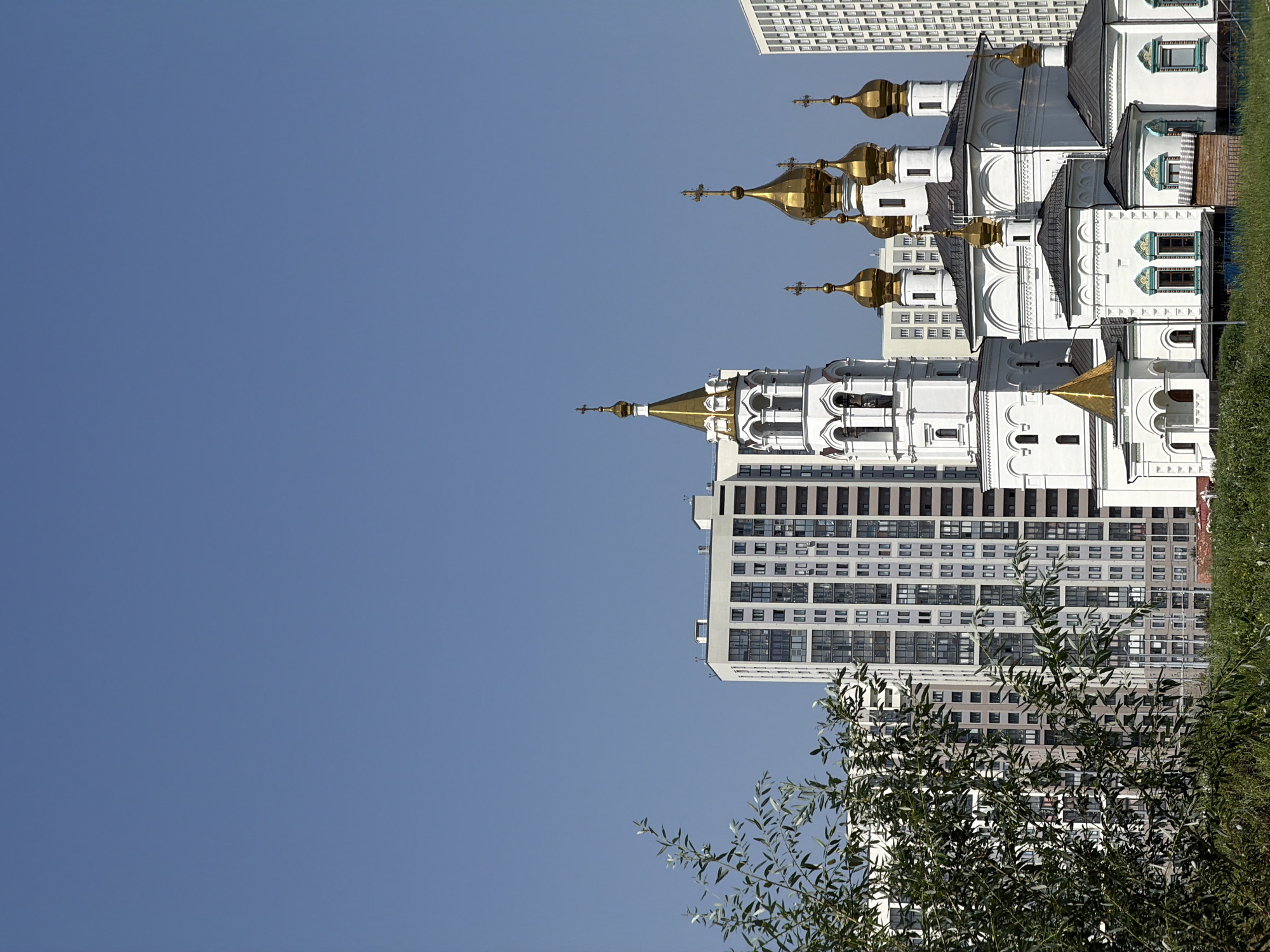 Sunny morning scenes across central Yekaterinburg's landmarks and parks