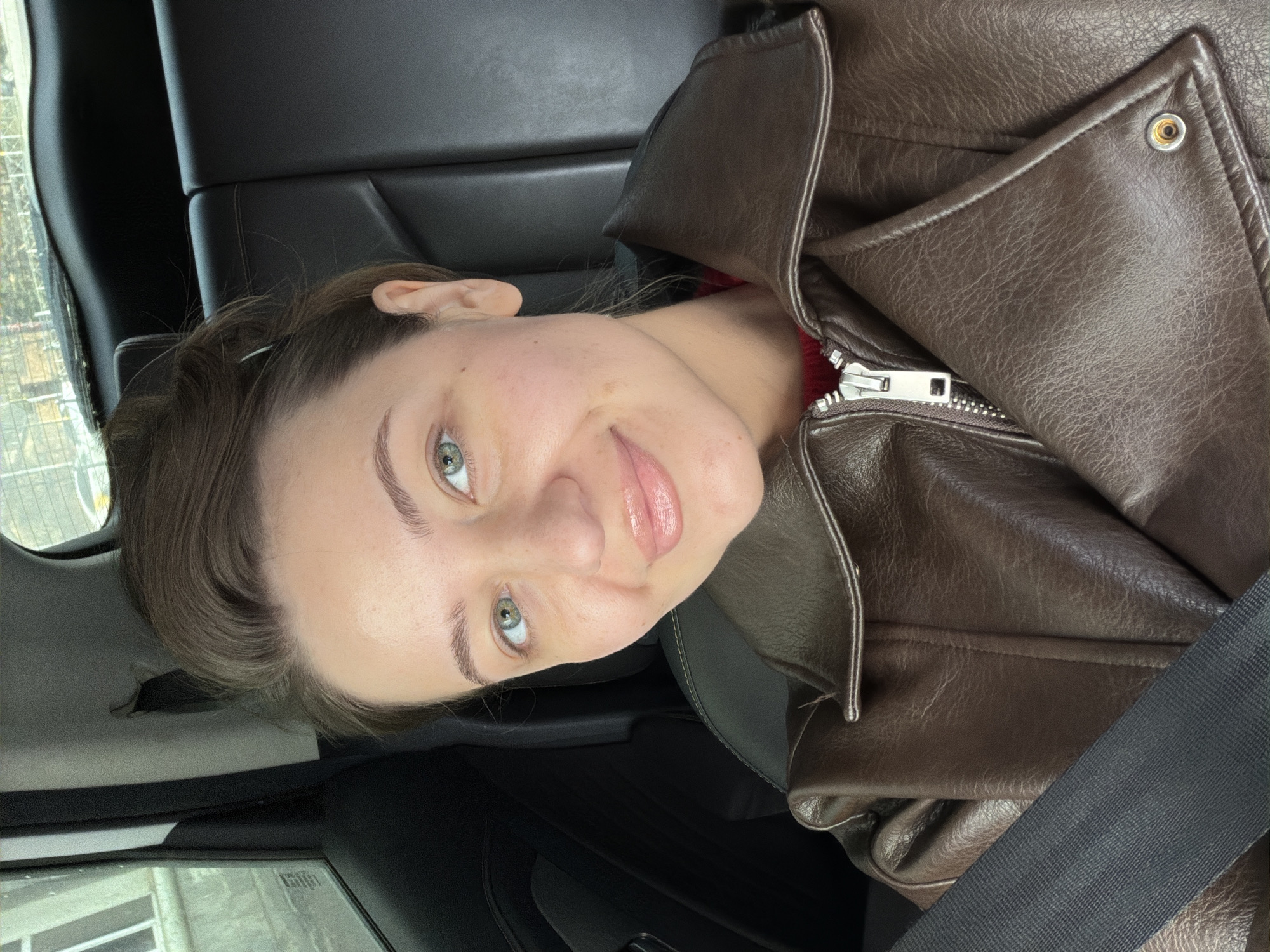 Woman passenger spotted in car during morning drive in Kazan