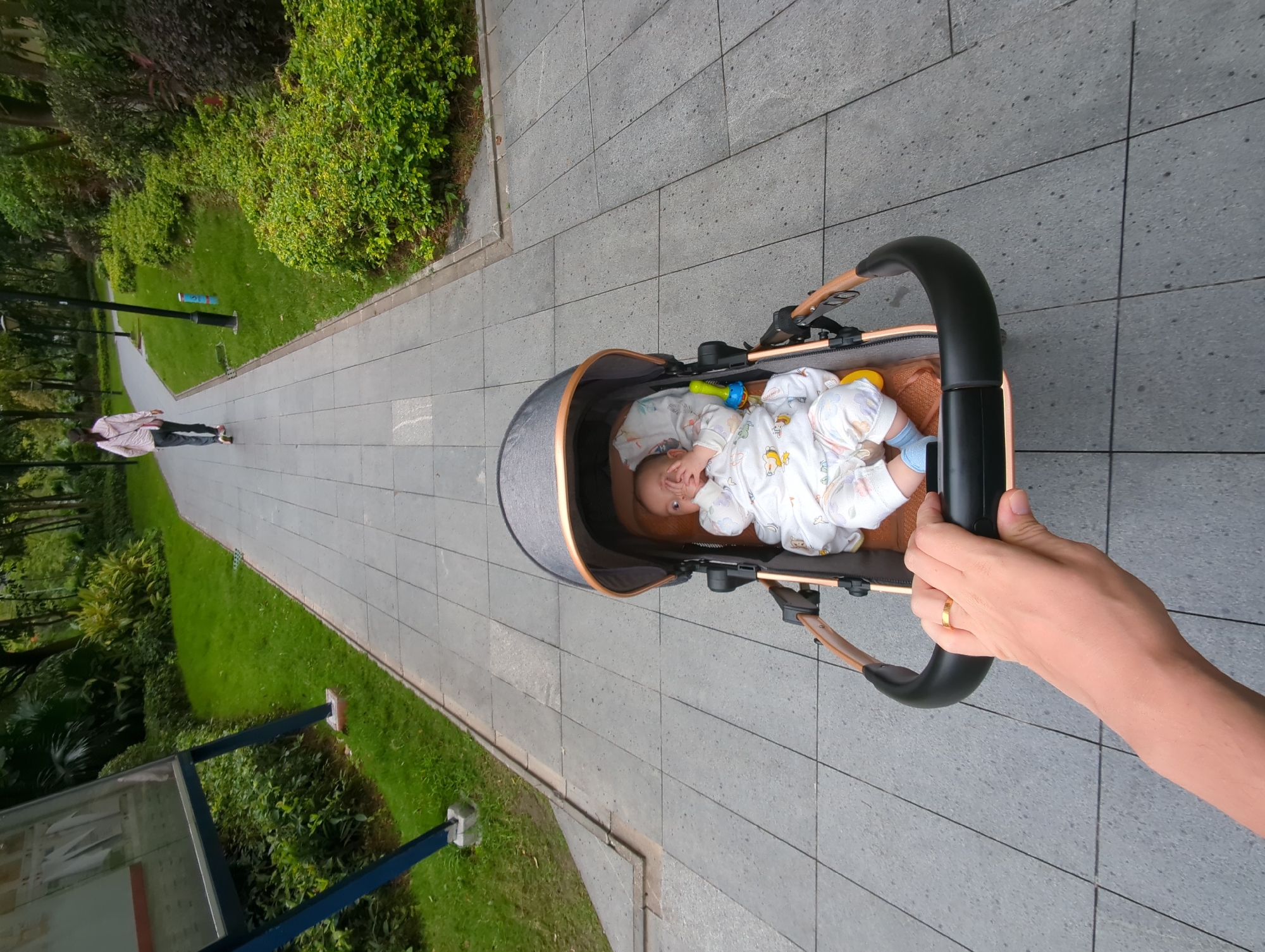 Baby observed in multiple settings during early morning hours