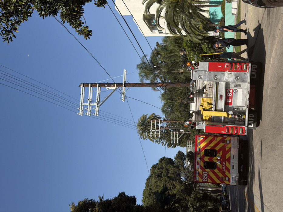 LAFD responds to incident in Los Angeles