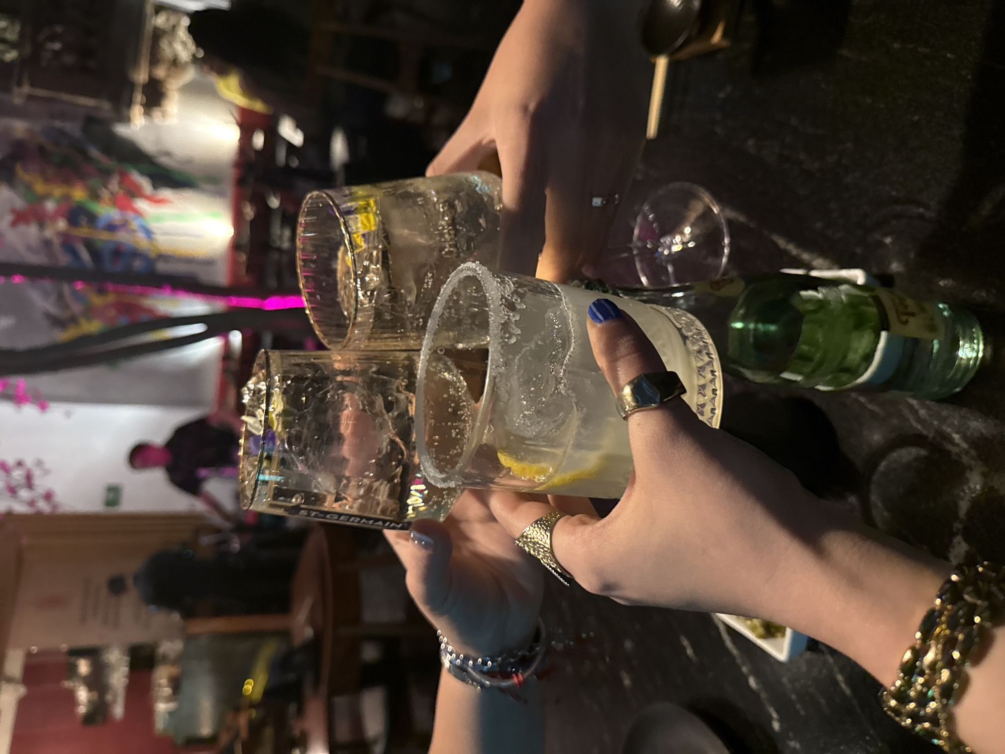 Late night bar crawl and dining in Mexico City