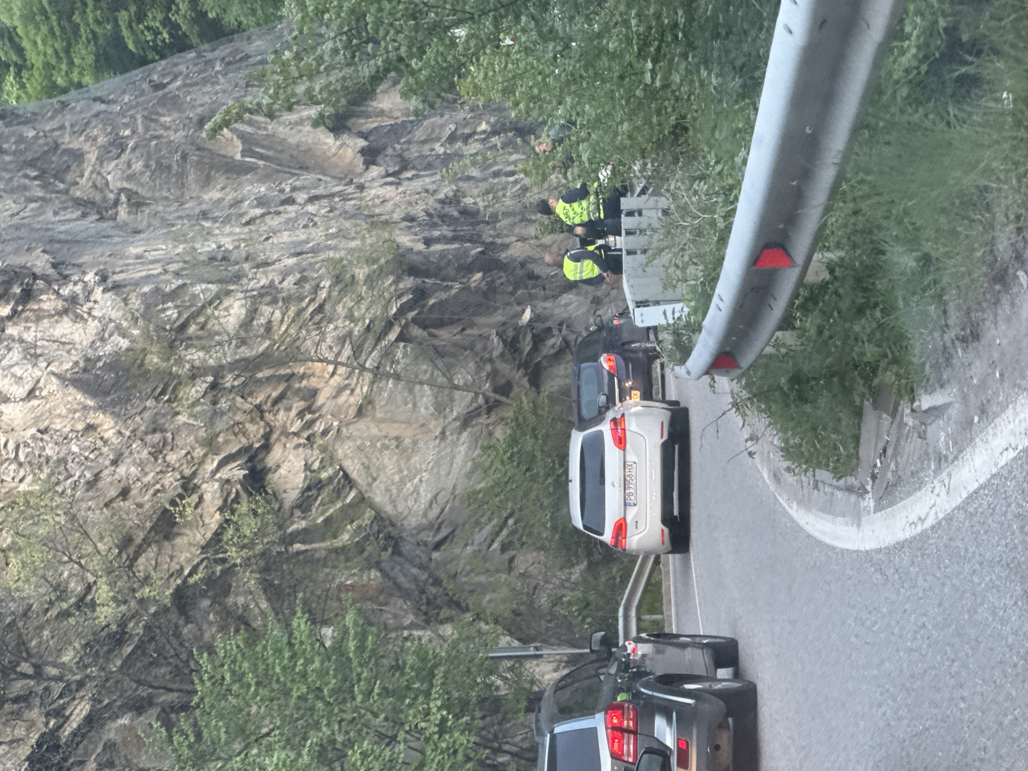 Traffic backup near Bulgarian monastery involves police presence