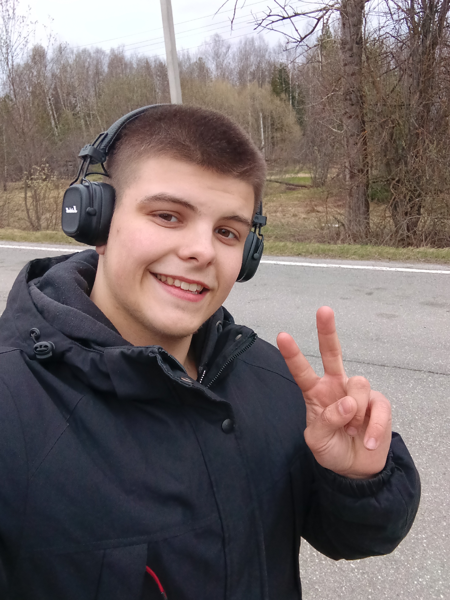 Young man documents rural visit to Krasnyi Mayak, Russia
