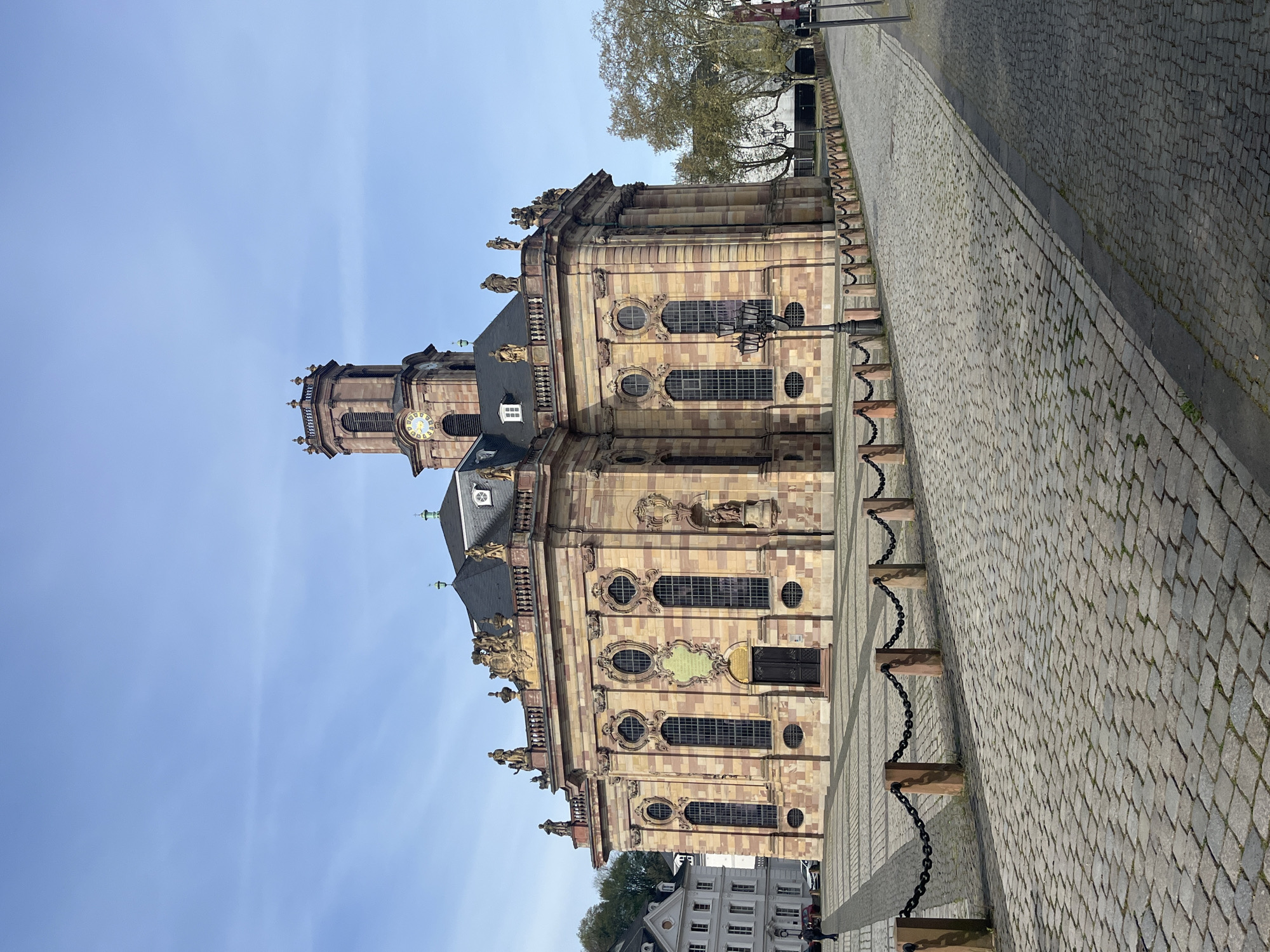 Morning photos capture Baroque Ludwigskirche church in Saarbrücken