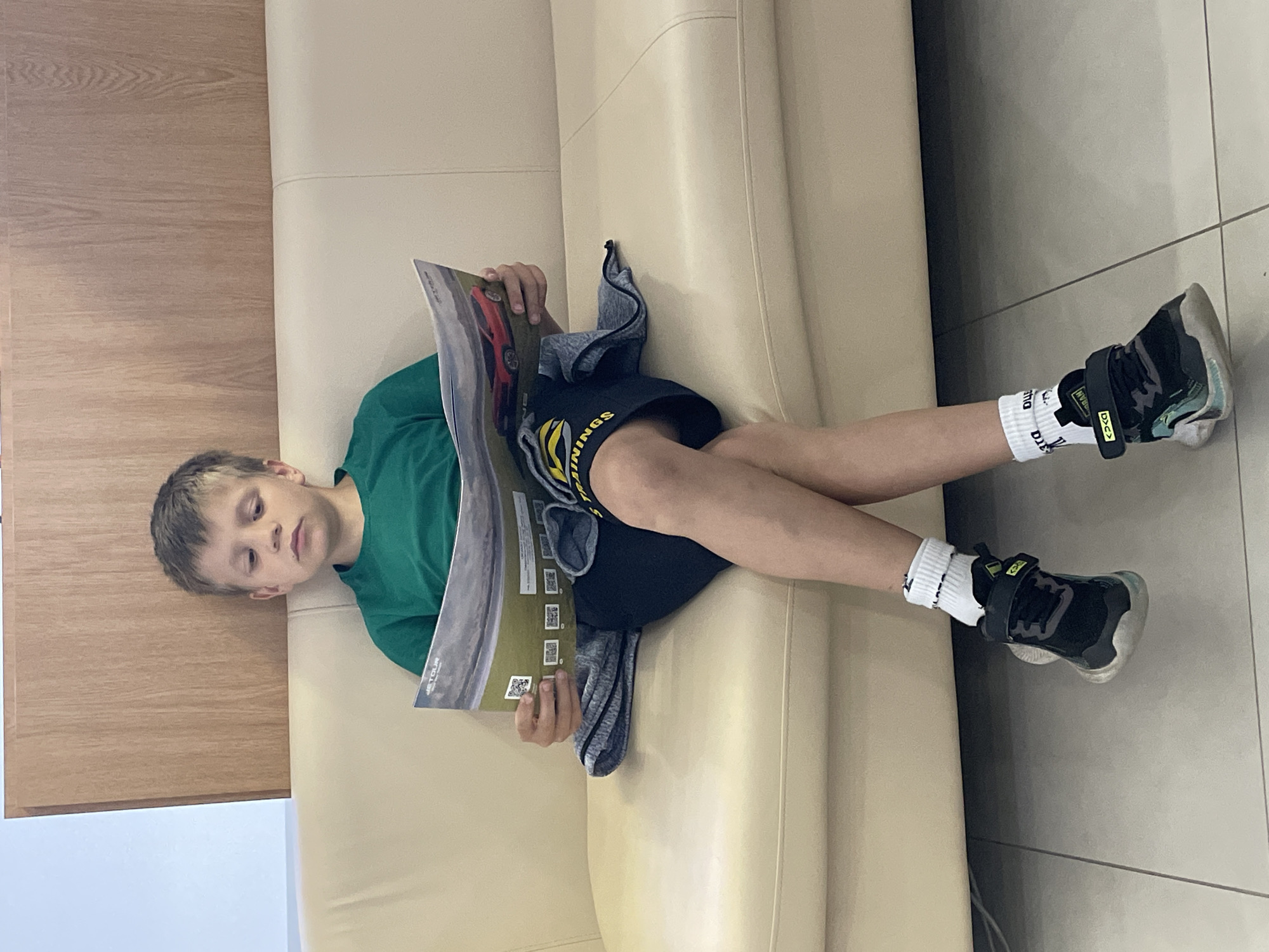 Hanging out at a Yekaterinburg car dealership showroom