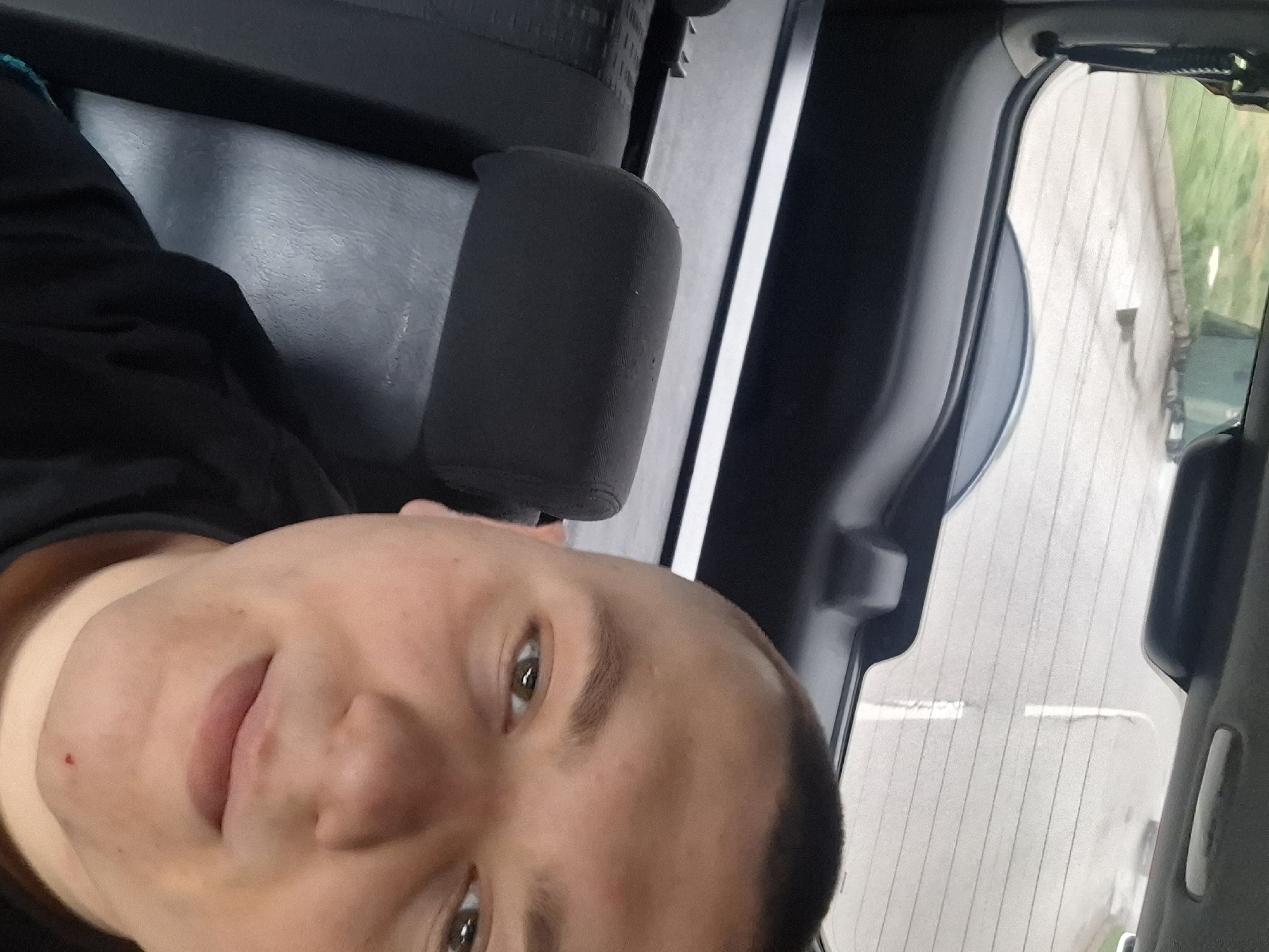 Person spotted in vehicle on street in Strazhitsa, Bulgaria