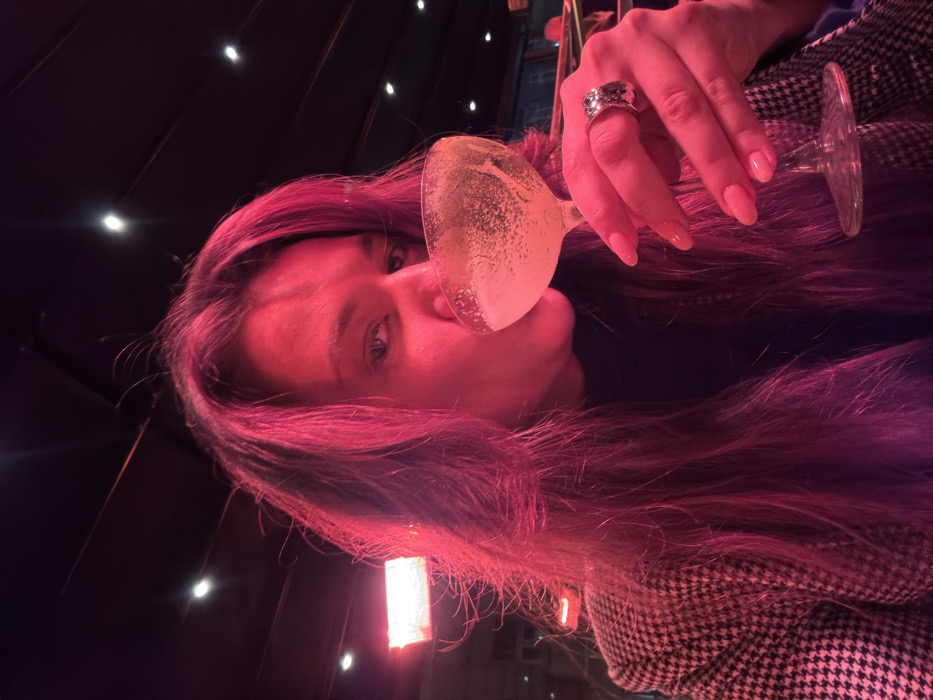 Women share cocktails and sushi at Belgrade restaurant