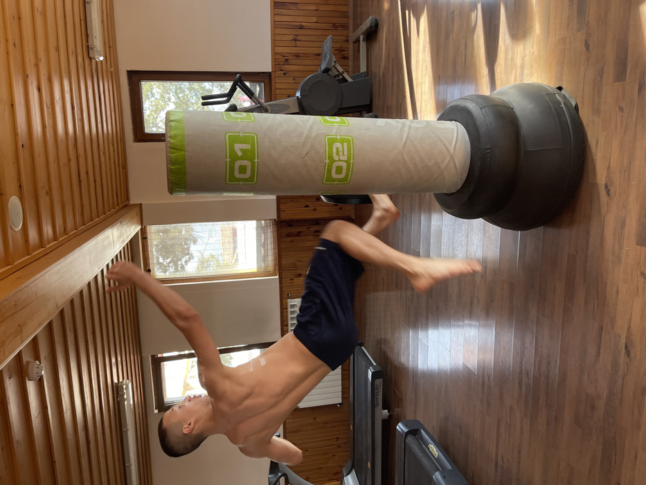 Morning fitness session captured at Velingrad gym facility
