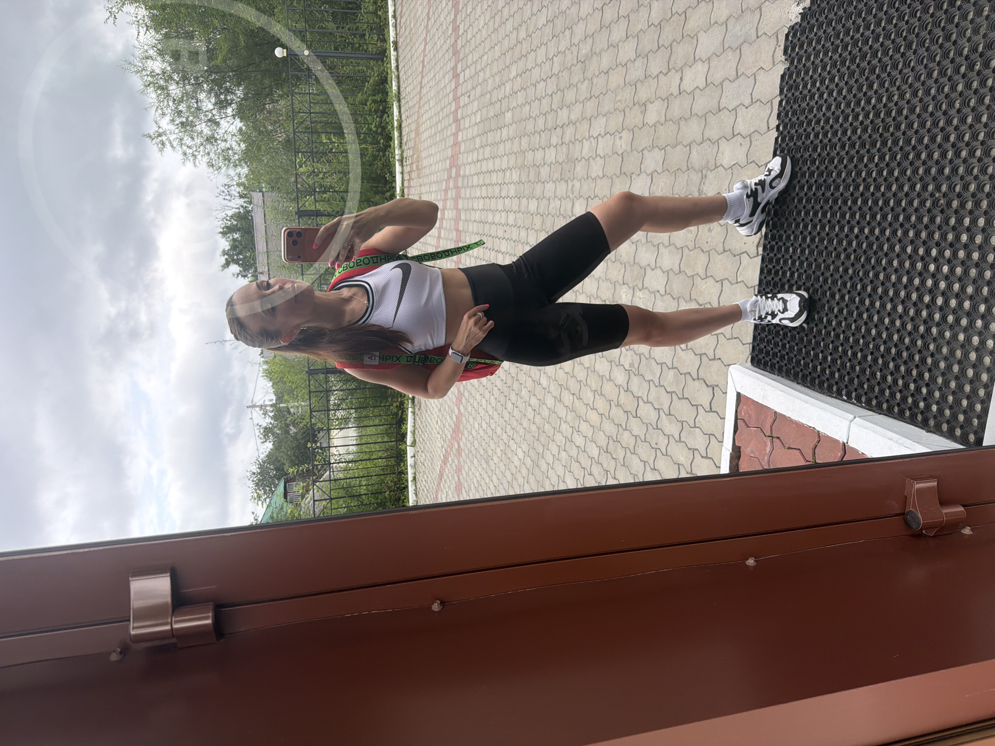 Gym locker room selfies in Birobidzhan, Russia