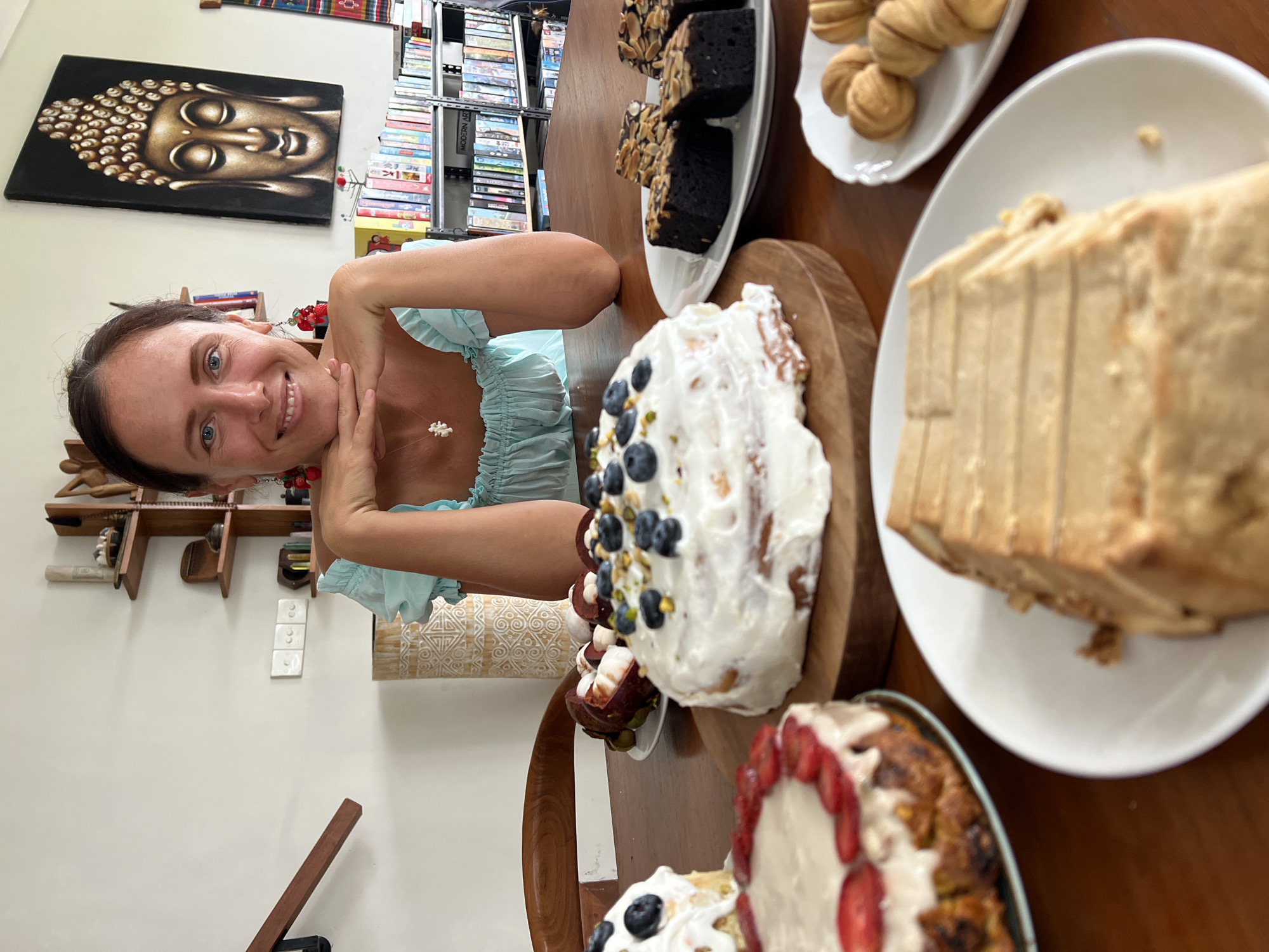 Easter celebration with homemade treats documented in Singakerta
