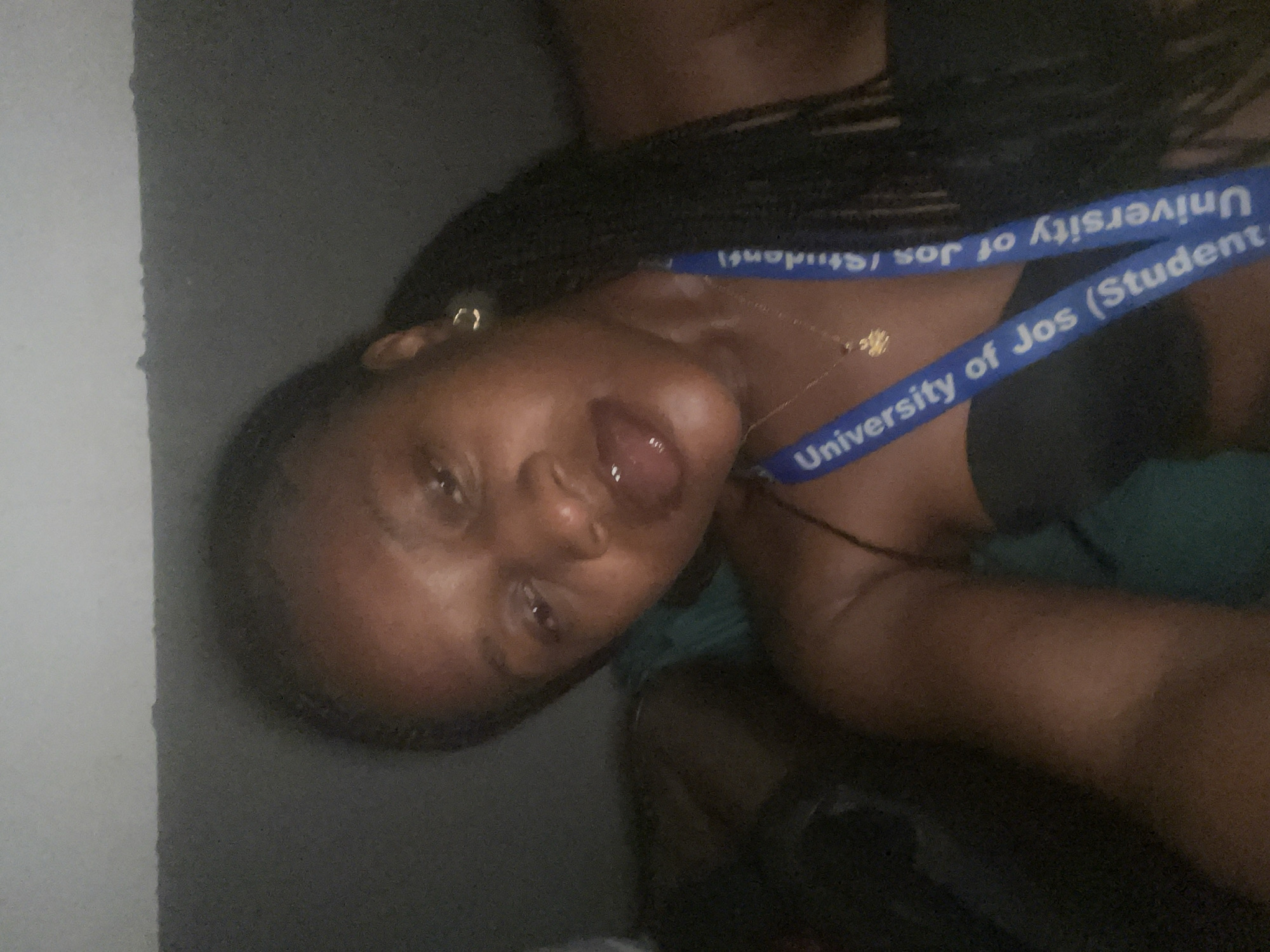 University of Jos student selfie, Jos, Nigeria