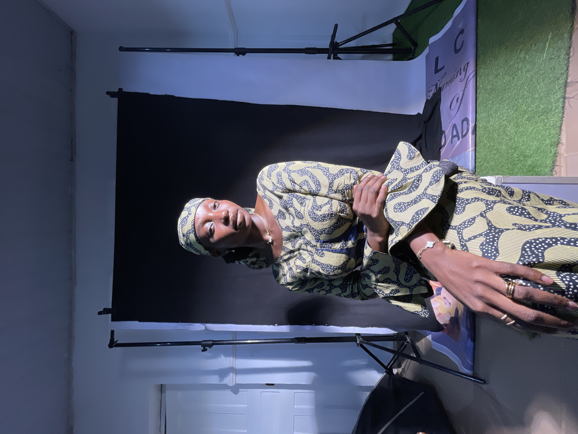 Portrait photography session captures women in traditional dress, Jos