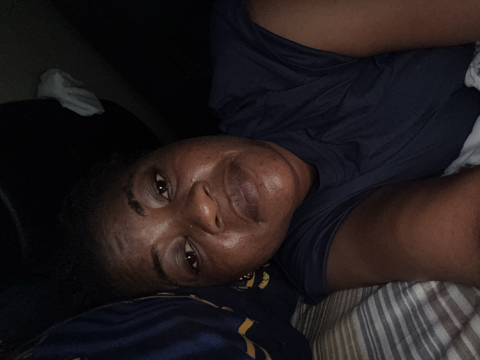Casual dimly lit selfie from Ajara, Nigeria