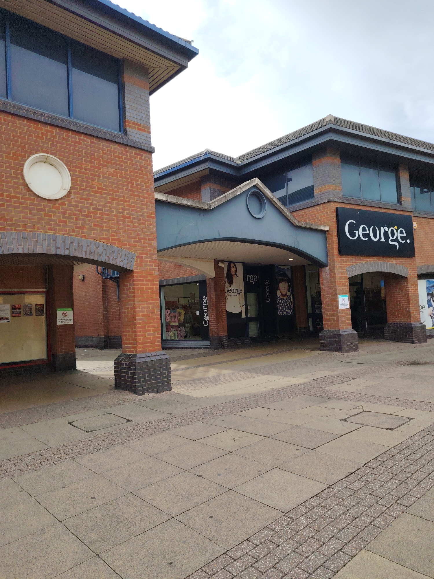 Morning documentation of Peterborough shopping centre exteriors