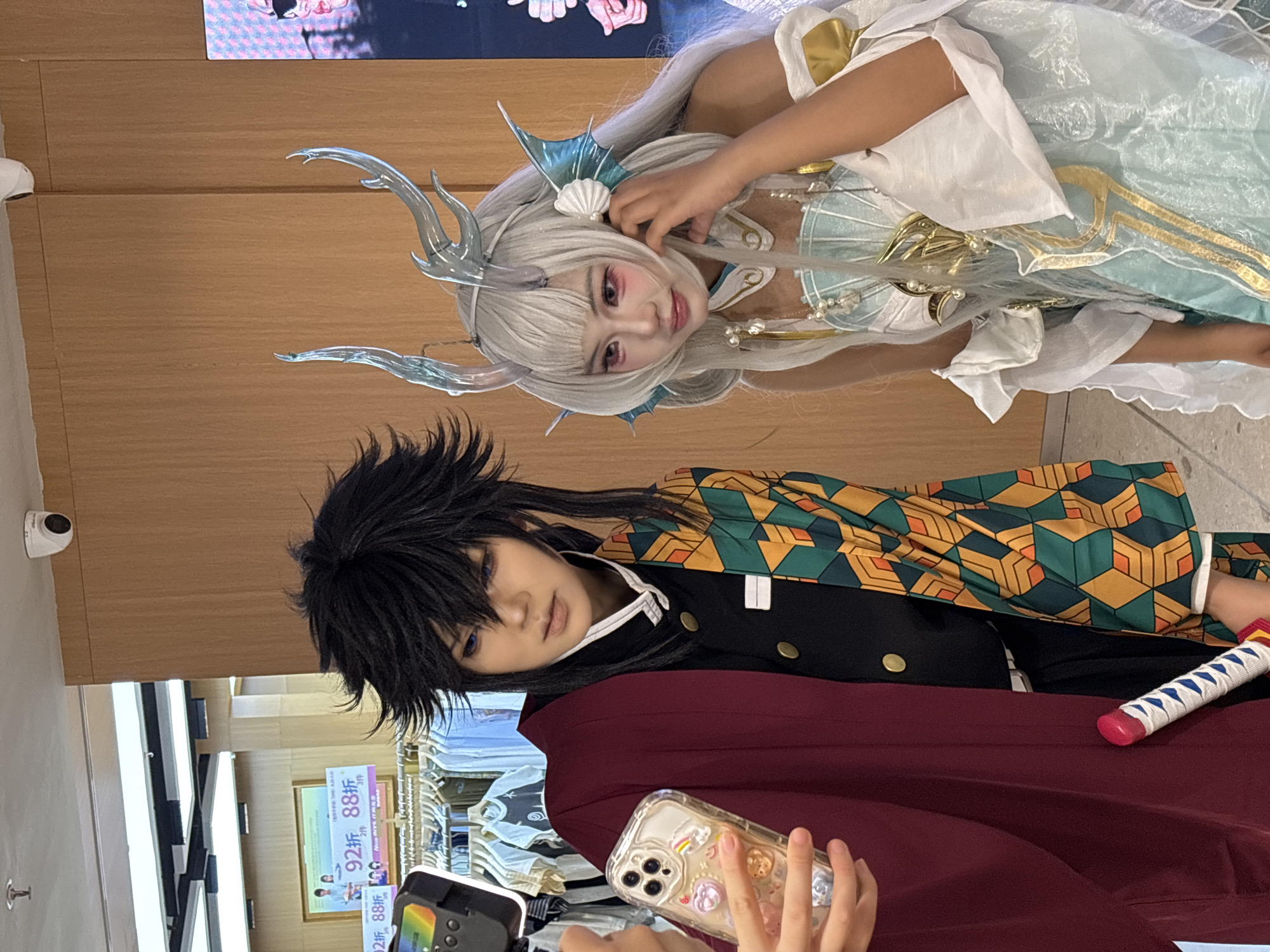 Anime cosplayers gather at Chongqing shopping mall