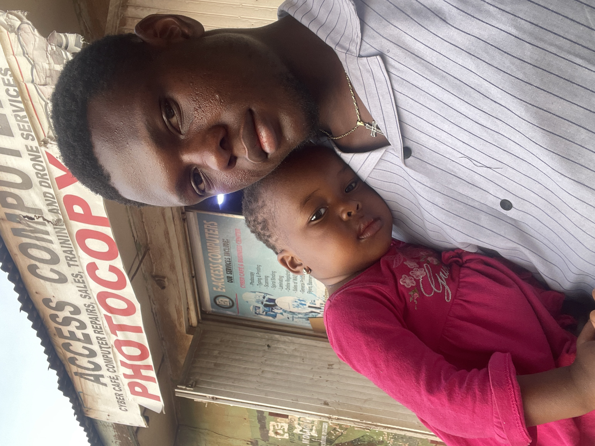 Father-child moments and basketball play documented in Jos