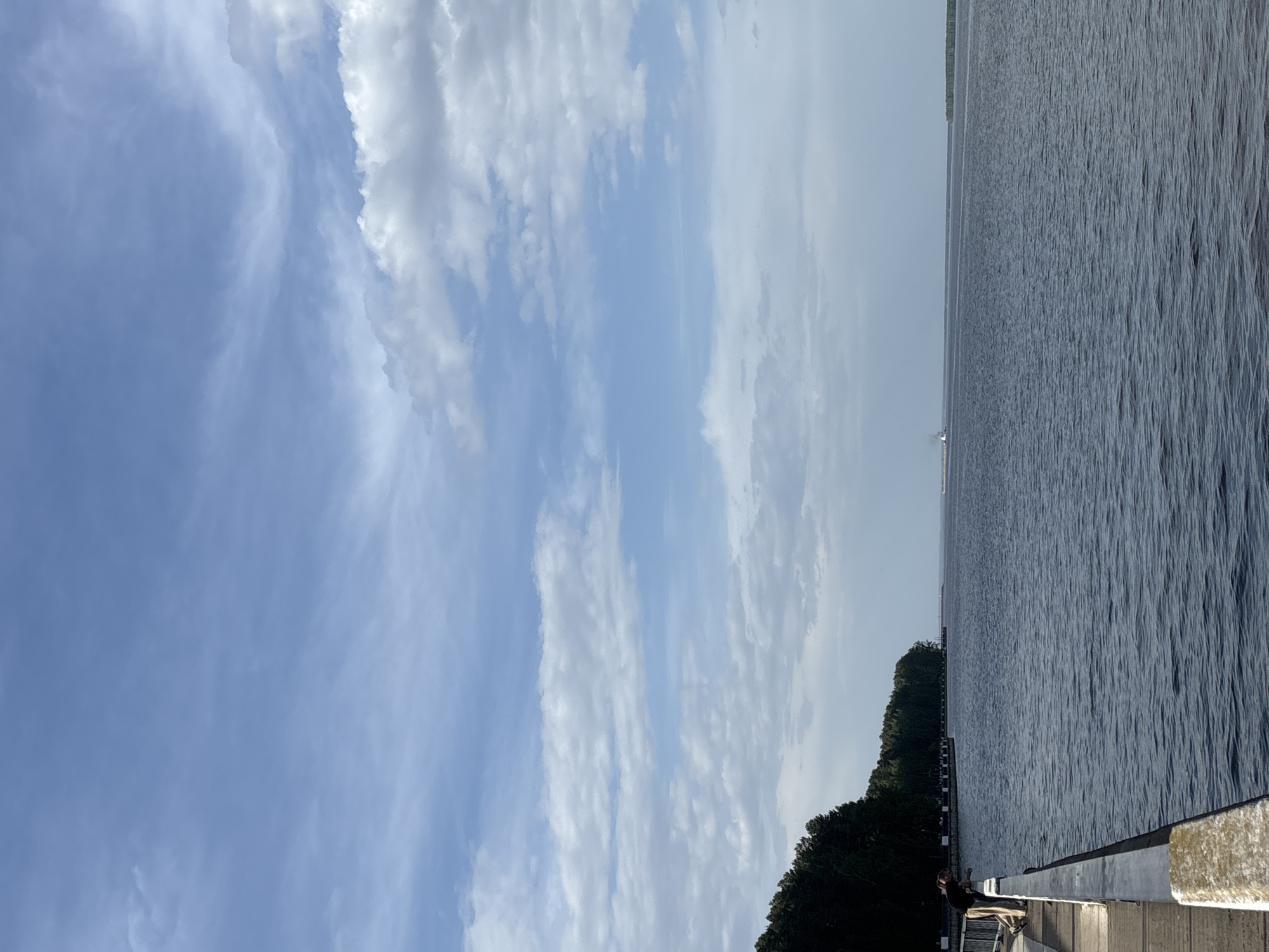 Casual waterfront and recreational scenes documented over one hour