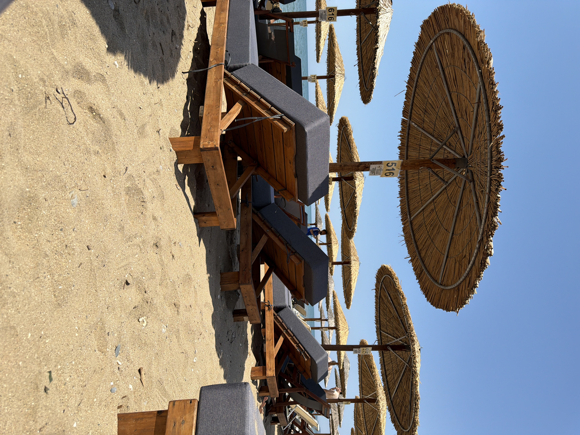 Morning beach memories captured at Alexandroupolis resort