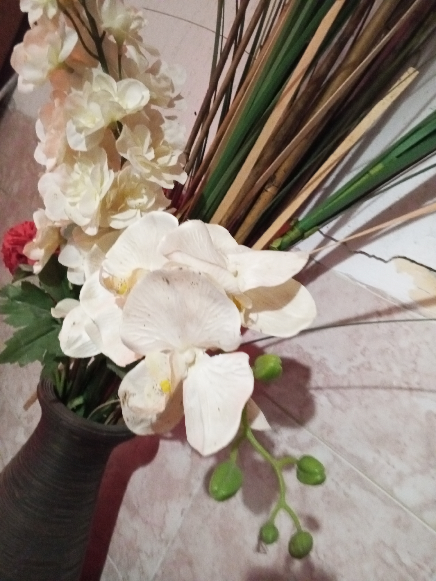 Household items and travel souvenirs documented in unknown location
