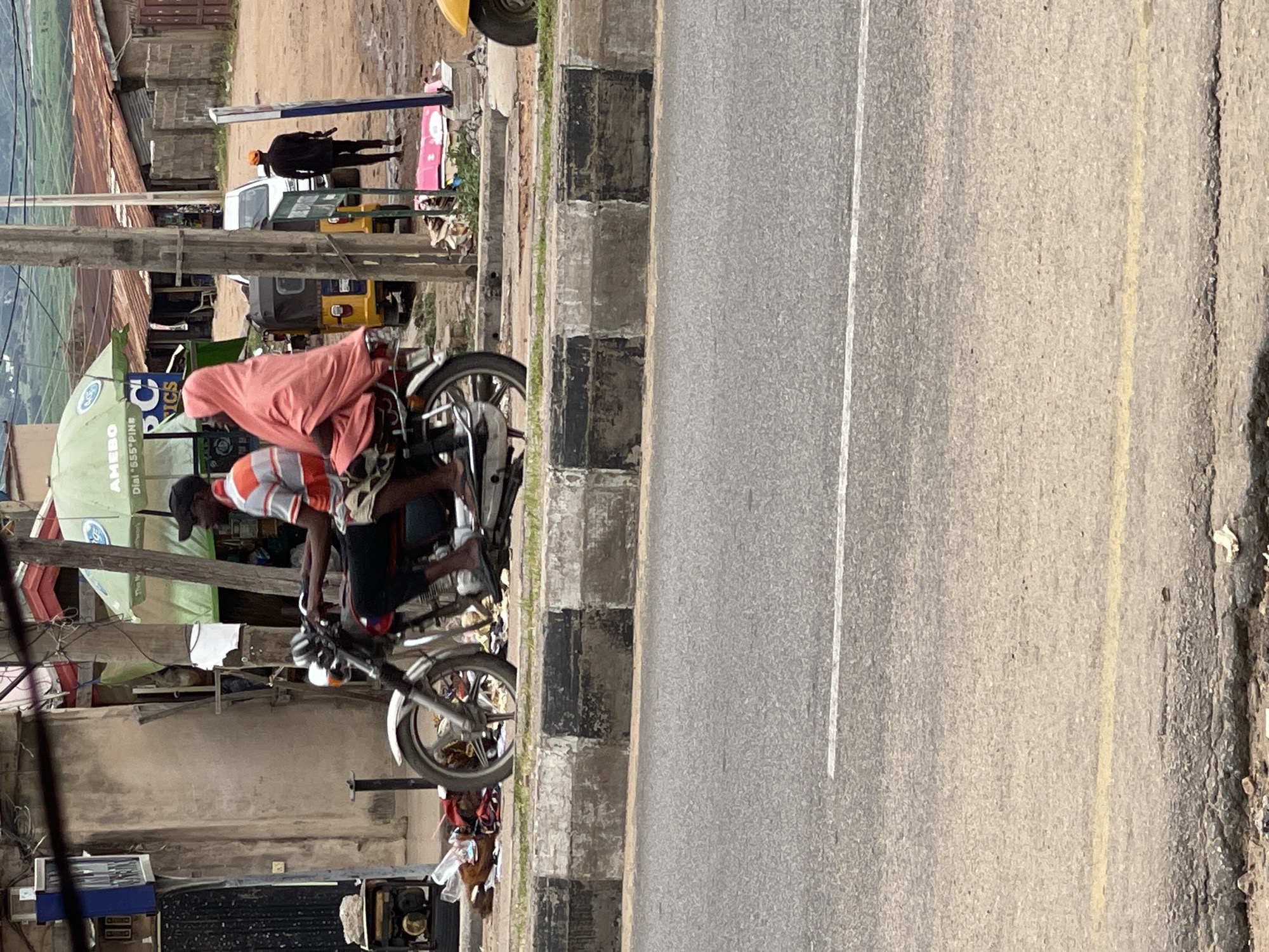 Horses, rickshaws, and street life outside Sansha Luxury