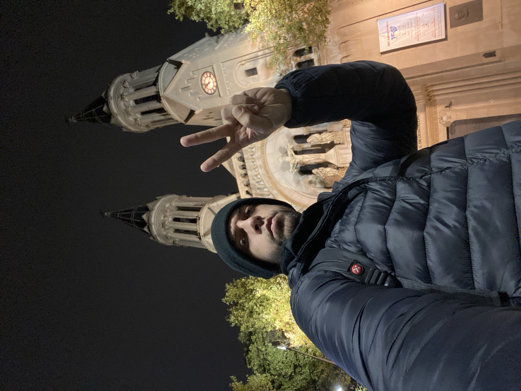 Late-night visitor documents Buenos Aires basilica with selfies, photos