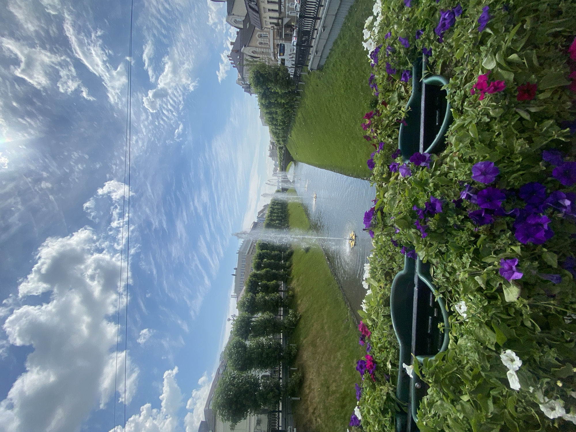 Morning scenes documented across Kazan including canals and studios