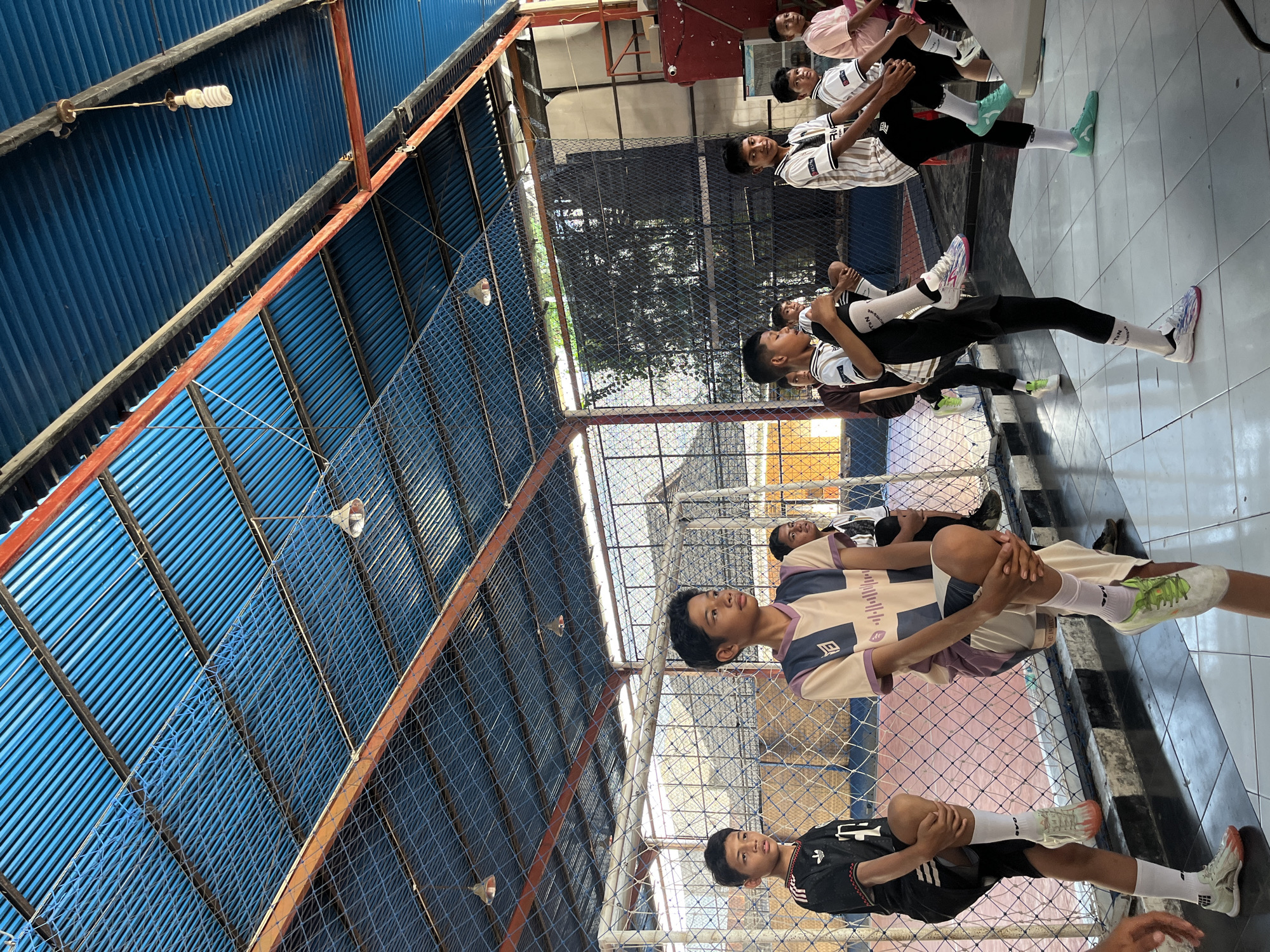 Futsal session and street life in Lhokseumawe, Indonesia