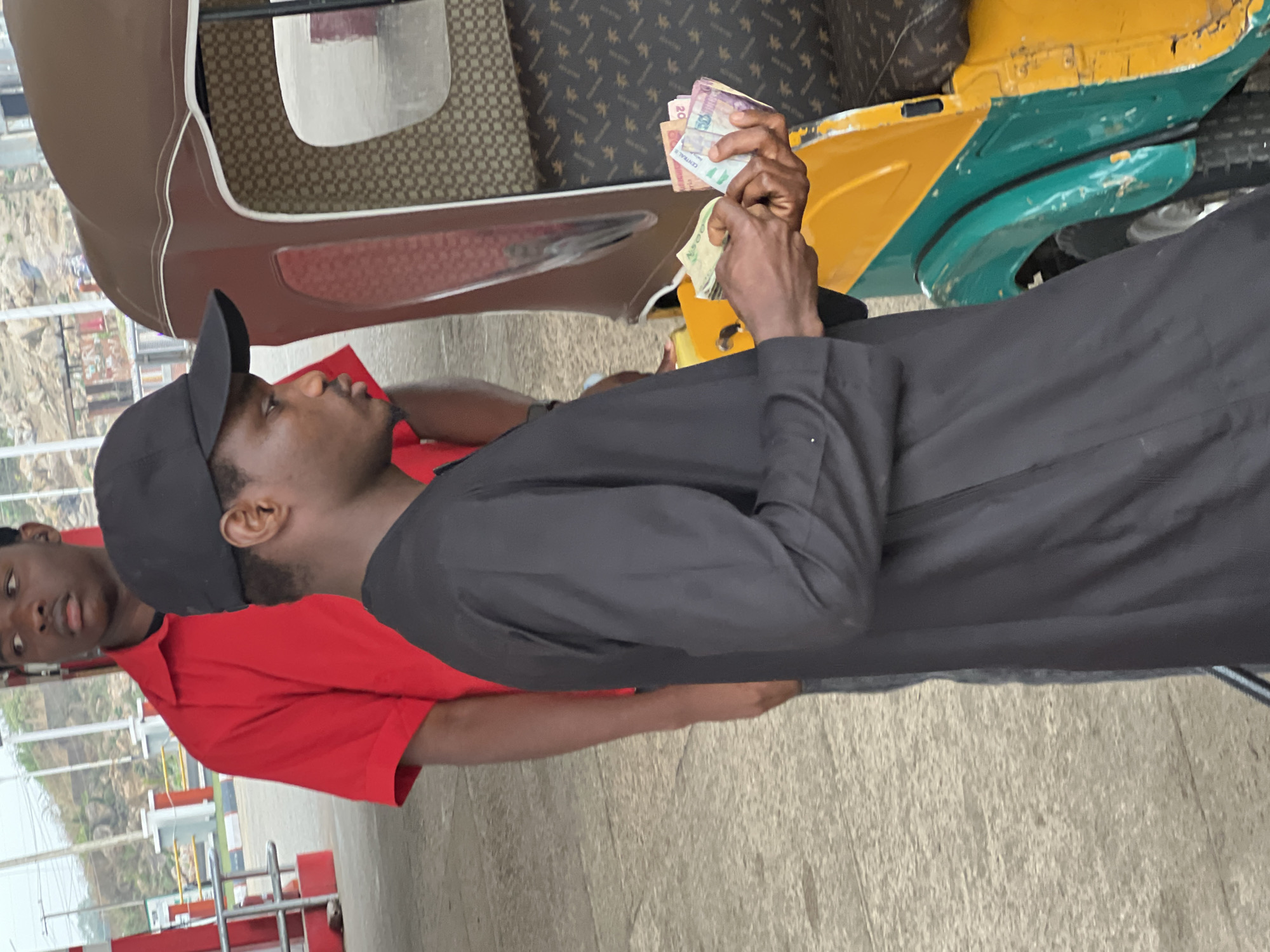 Morning fuel station activity documented across Jos, Nigeria