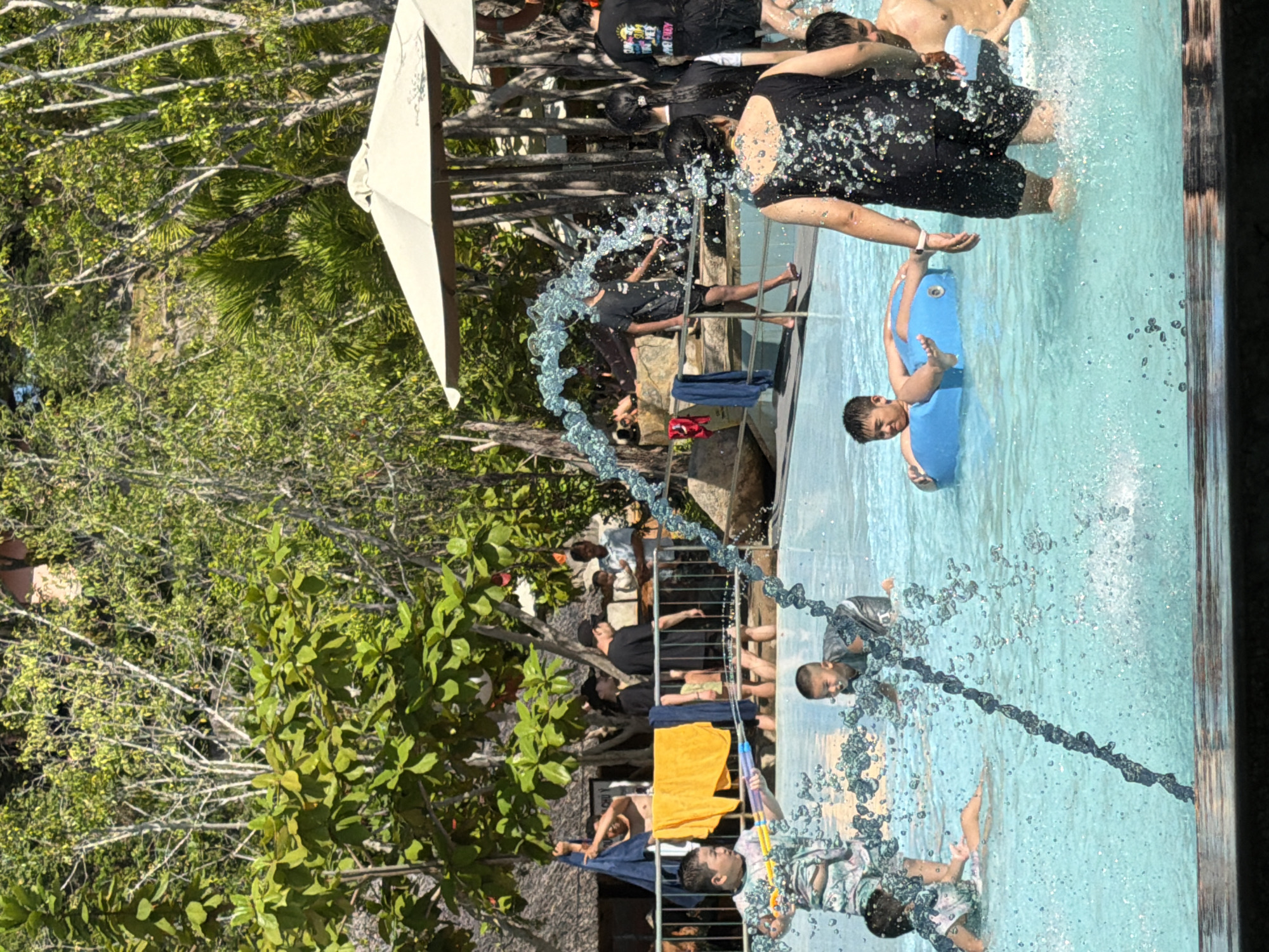 Morning recreation at Nha Trang water parks and spas
