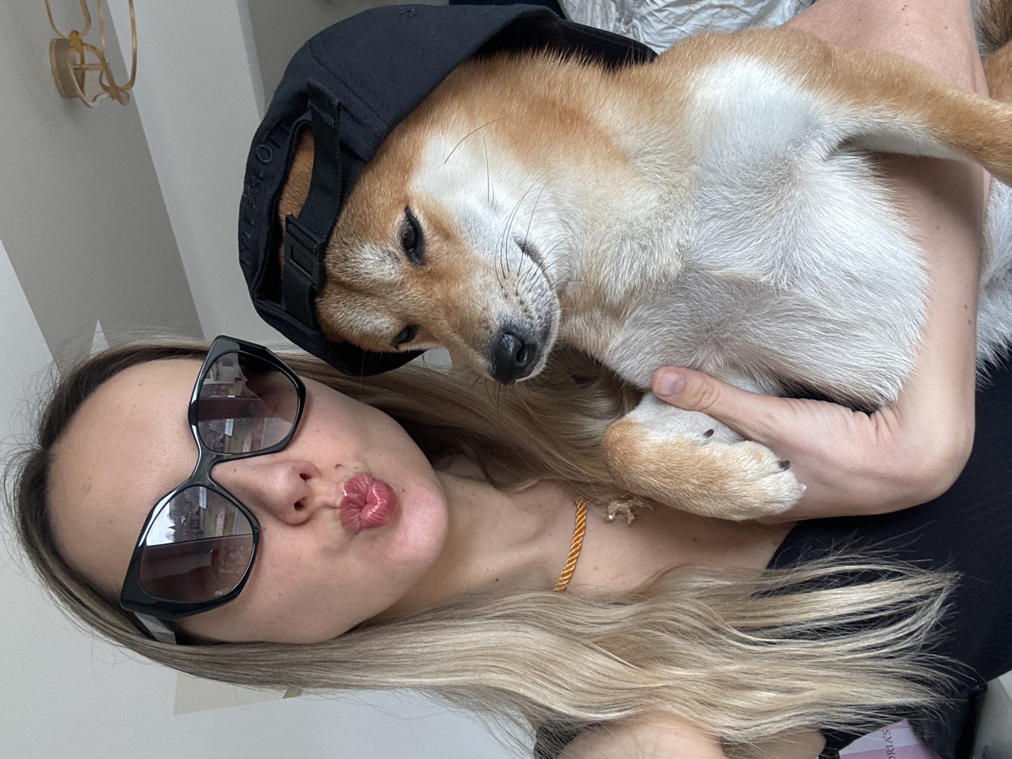 Morning routine with pets and yoga in Latvia