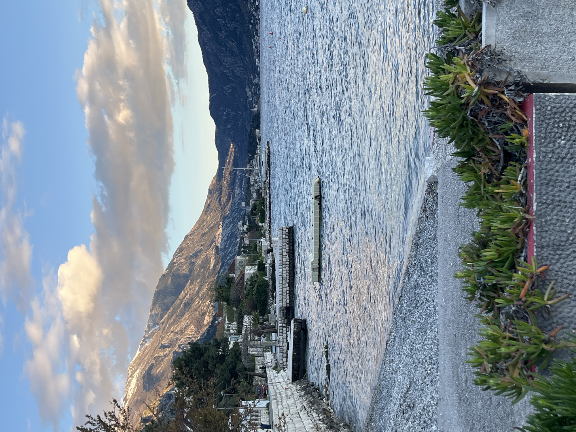 Tourist captures scenic moments around Dobrota Montenegro waterfront village